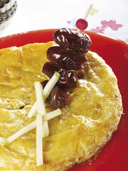 Apfel-Datteln-Pastete
