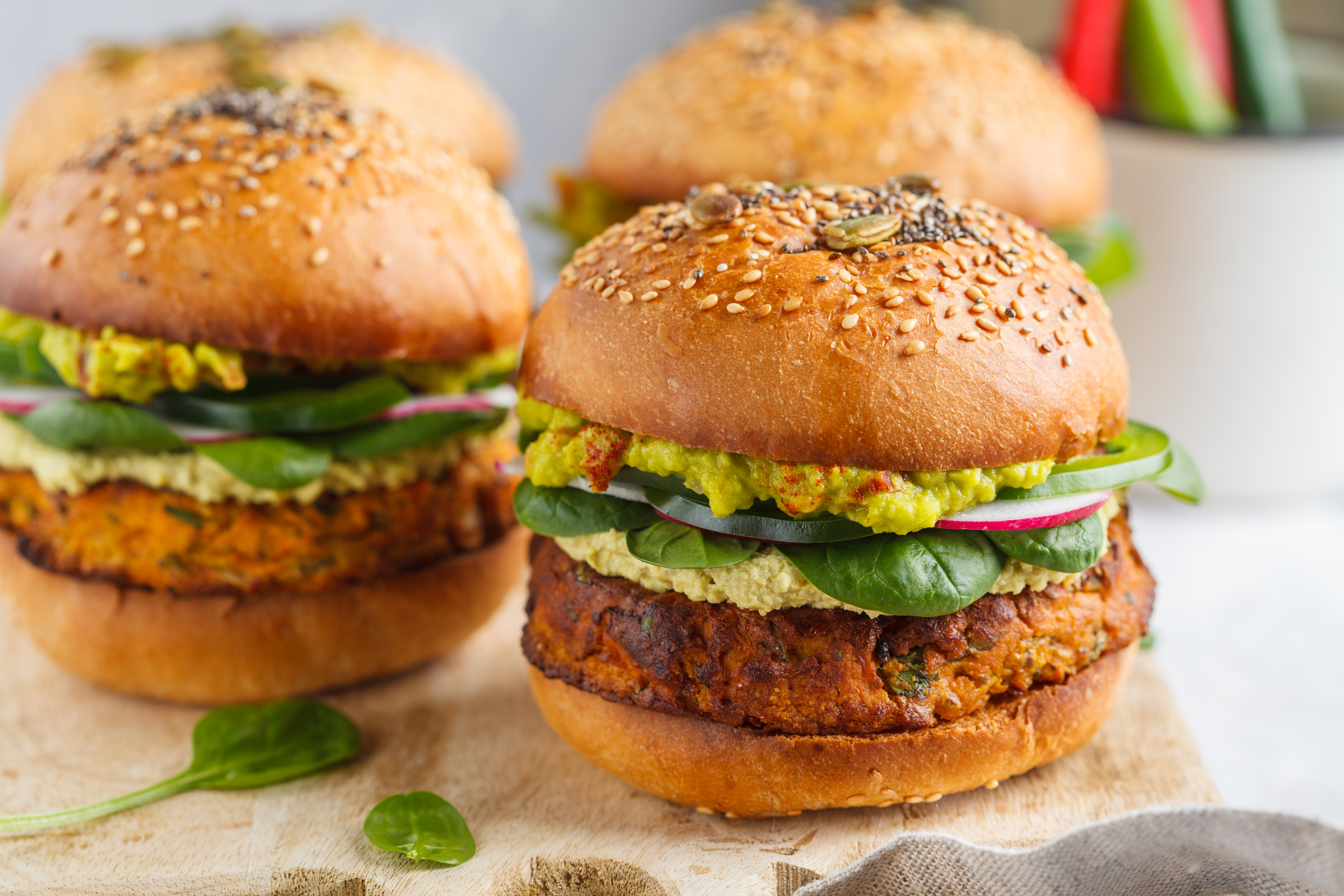 Hamburguesas veggie