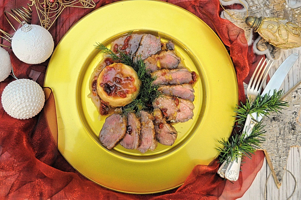 Anatra ai frutti rossi