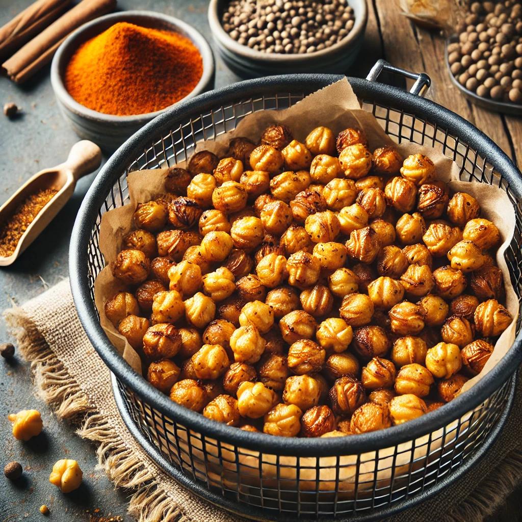 Snack de garbanzos saludables