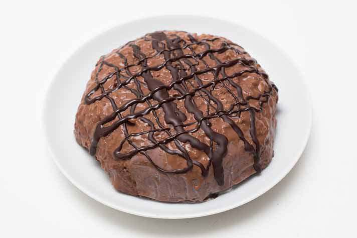 Budino di riso al cioccolato