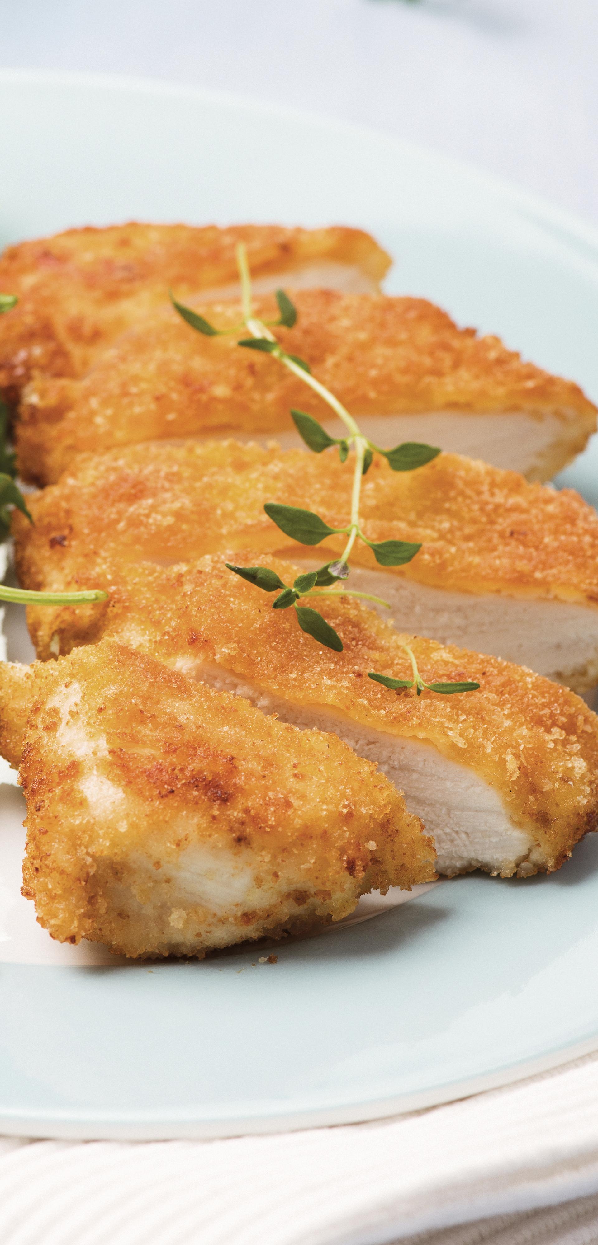 Panierte Putenschnitzel - Rezepte Dual EasyFry&amp;Grill | Tefal