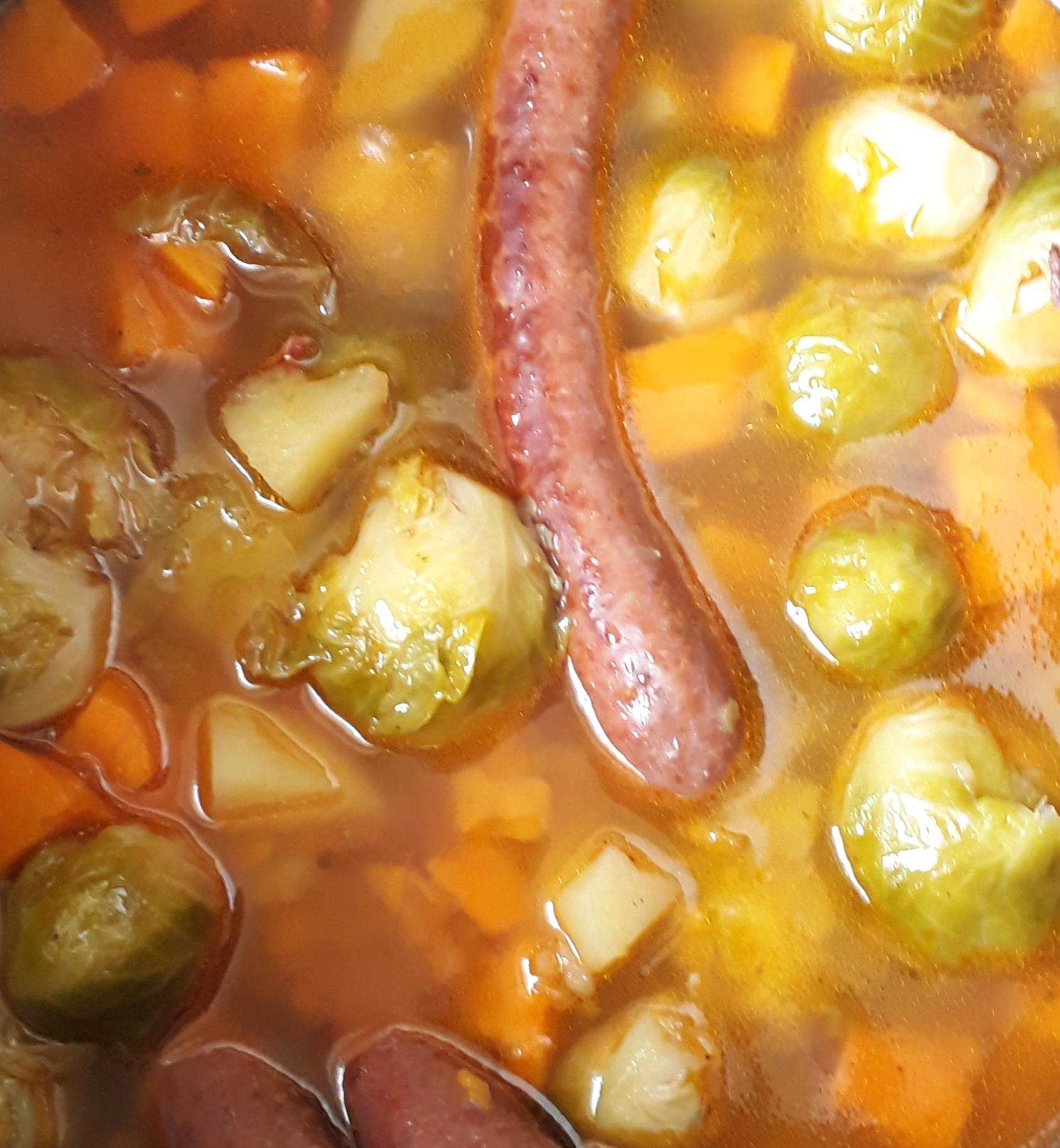 Choux de bruxelles en potée - Recette Cookeo | Moulinex