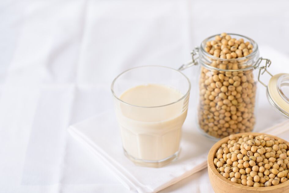 Leche de soja natural