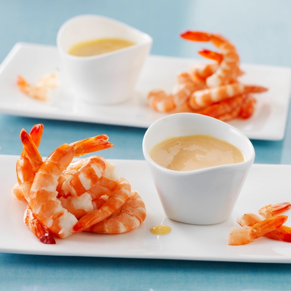 Gambas de cóctel