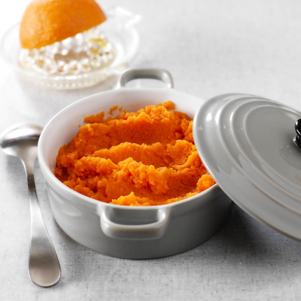Puré de zanahoria y naranja
