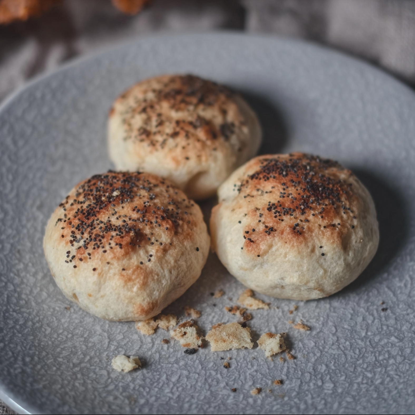 Zelfgemaakte mini broodjes