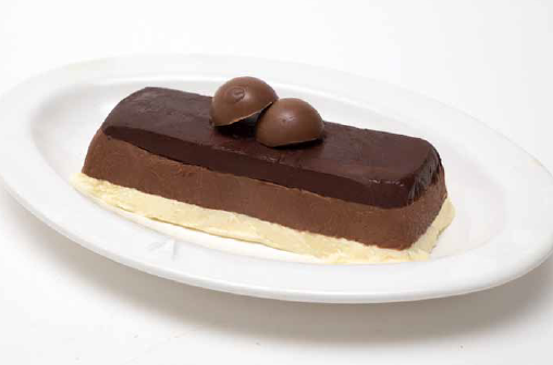 Pavè ai tre cioccolati