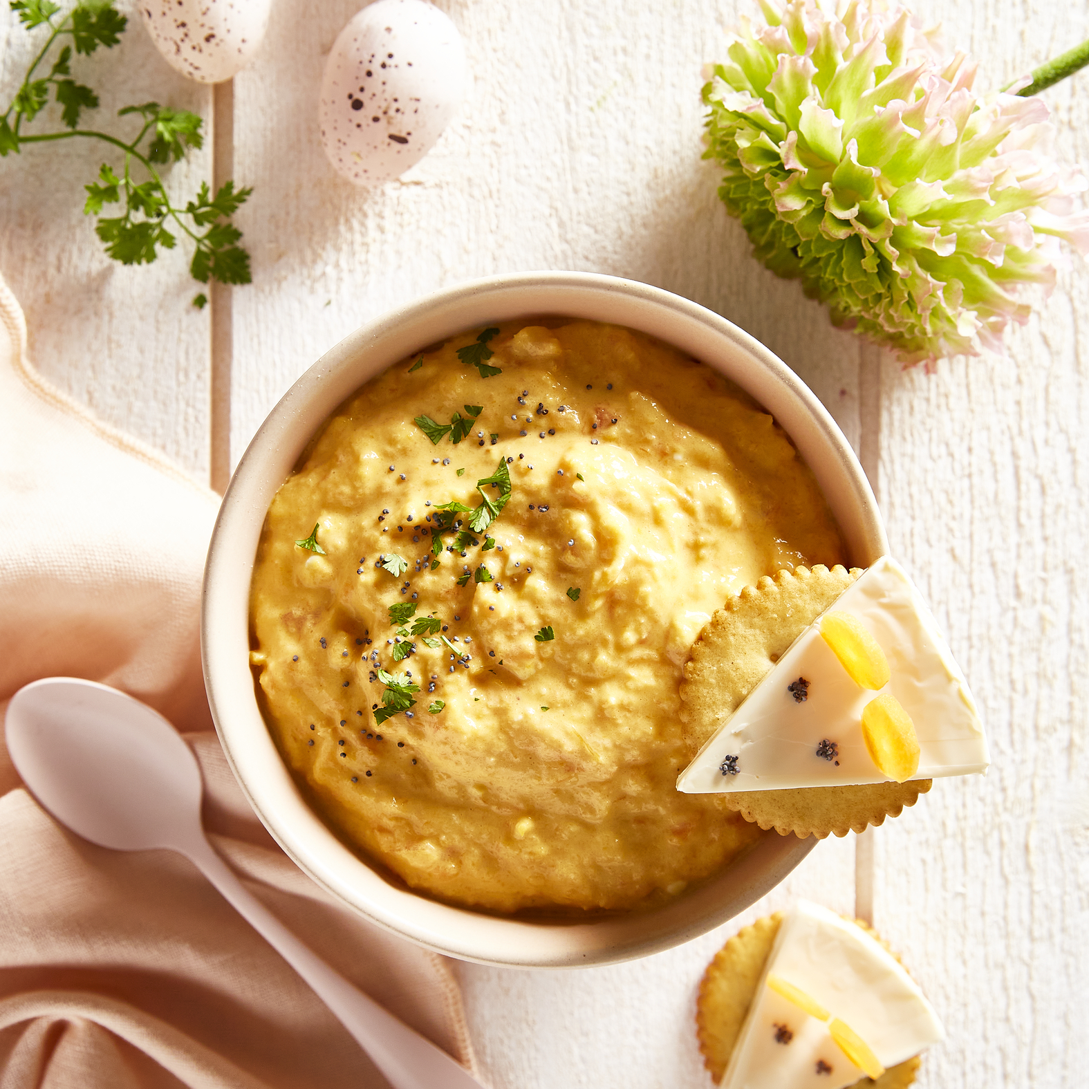 Karottenpüree mit Käse