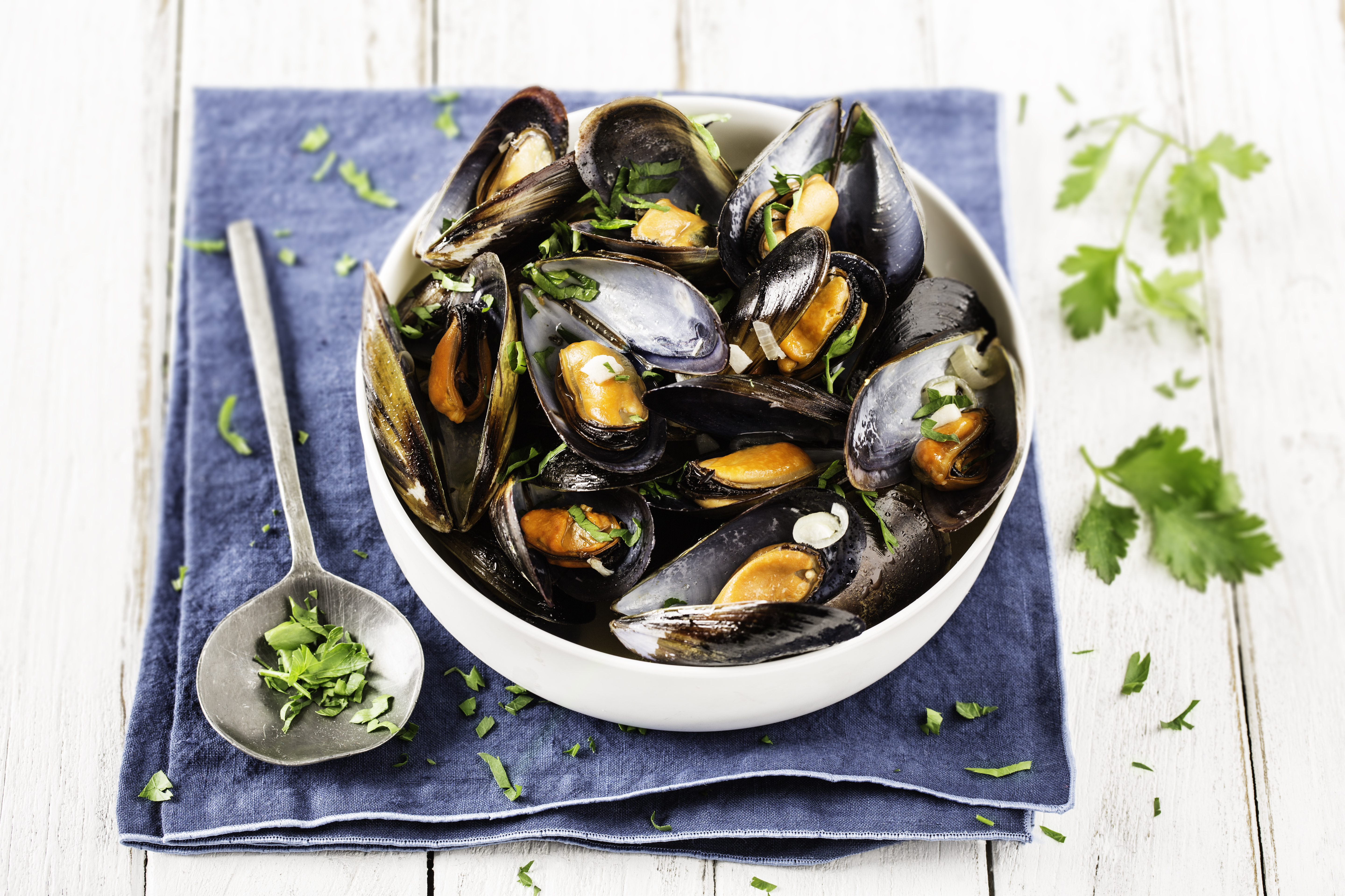 Mejillones con ajo