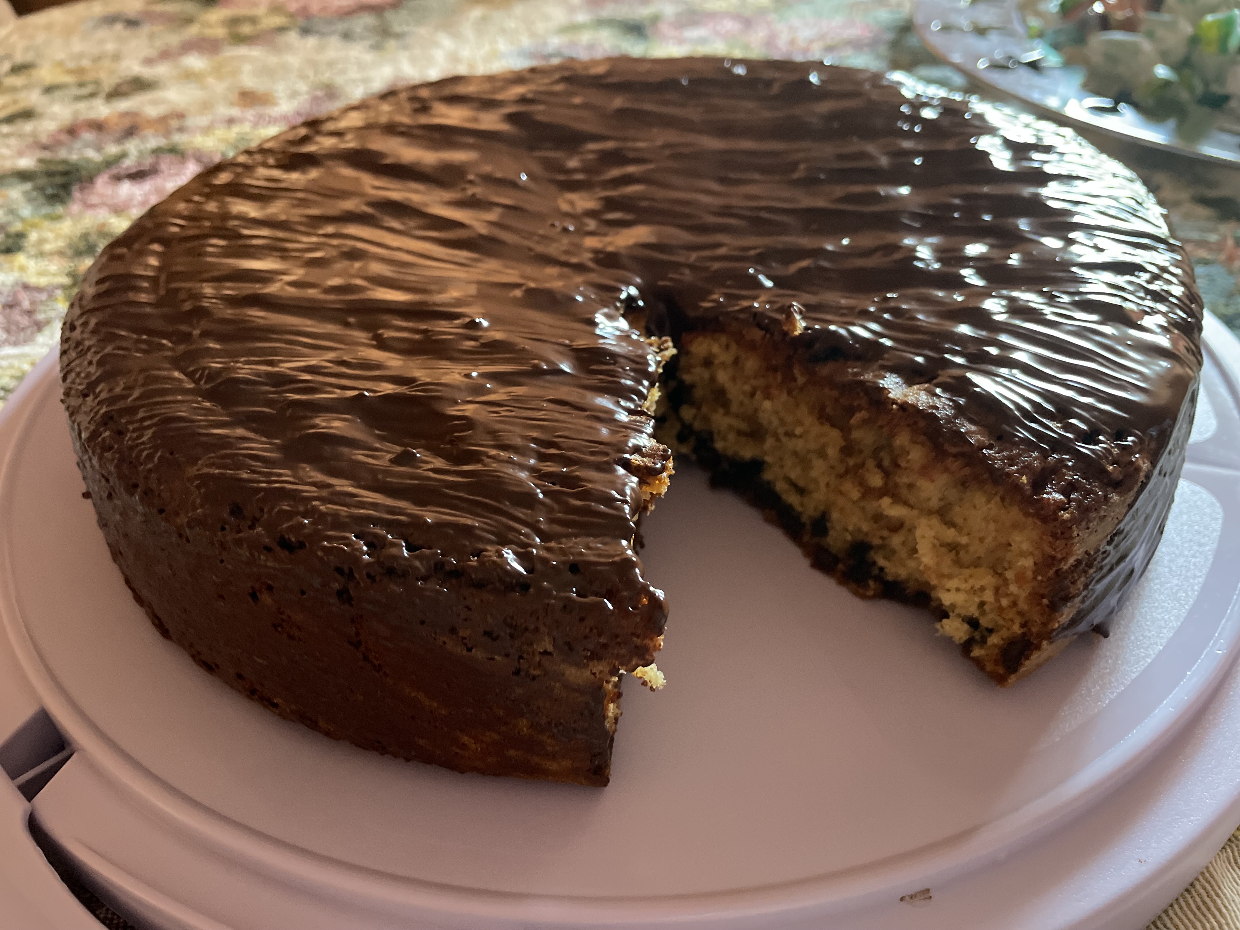 Torta amaretti e cioccolato
