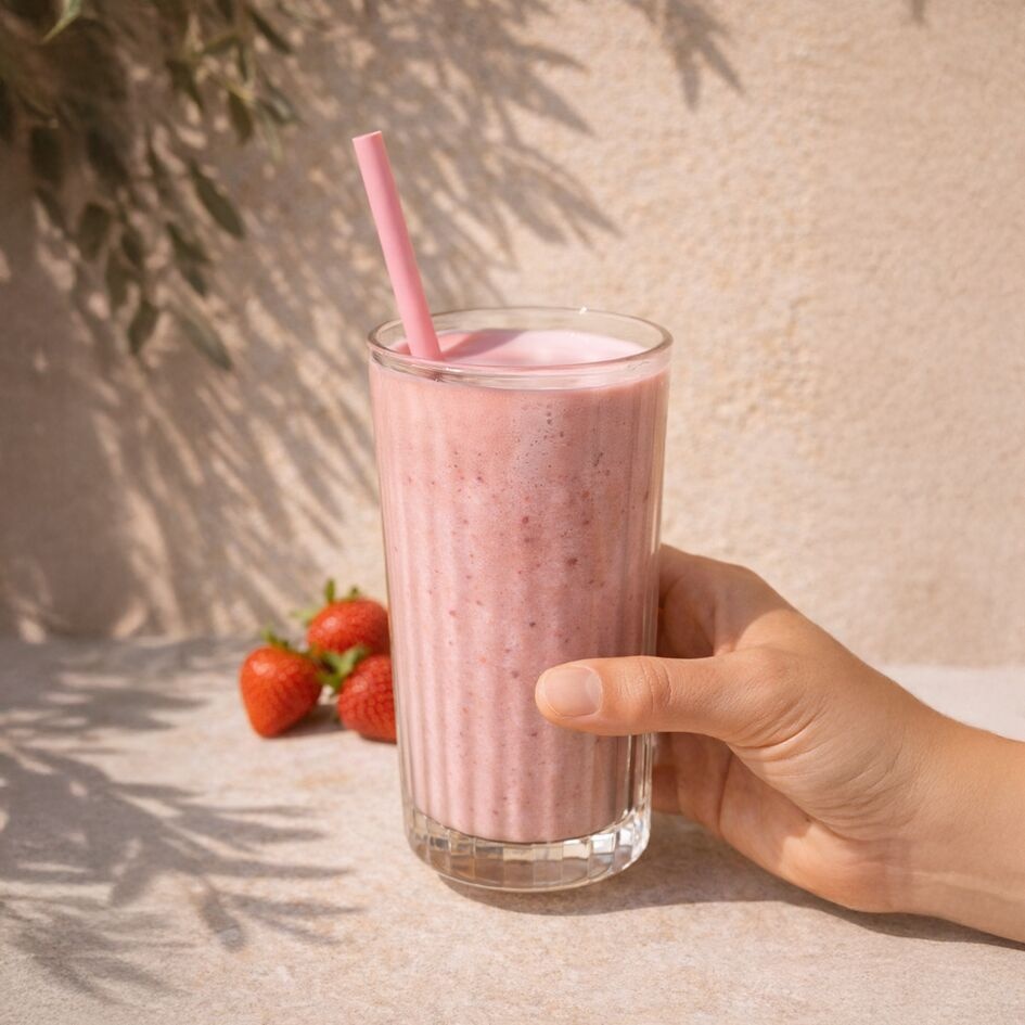 Milkshake alla fragola