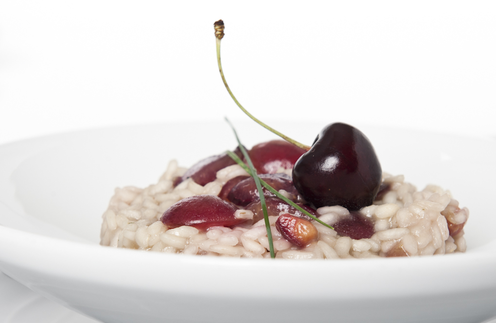 Risotto alle ciliegie