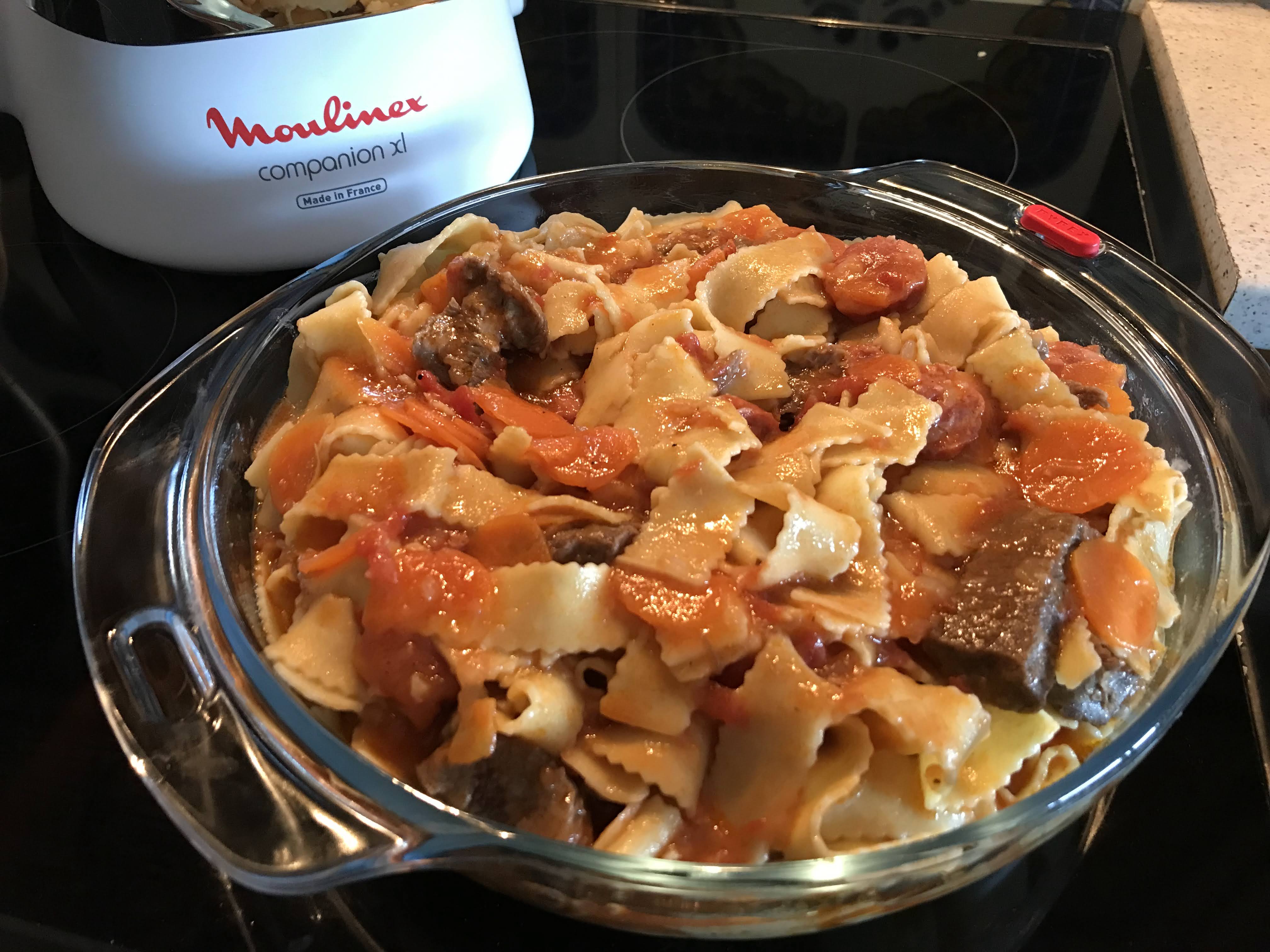 Carne Guisada com Massa