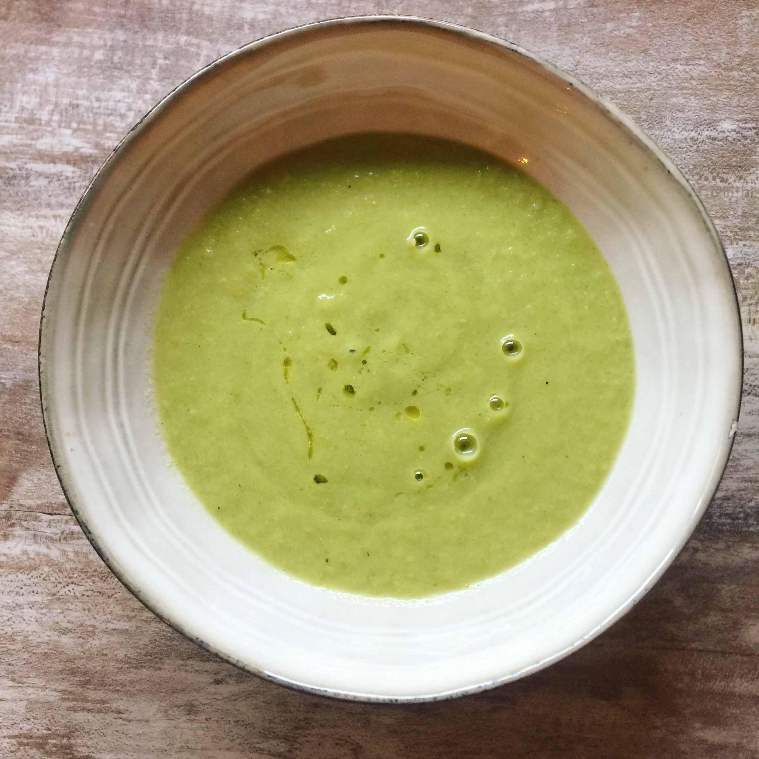 Crema de judías verdes