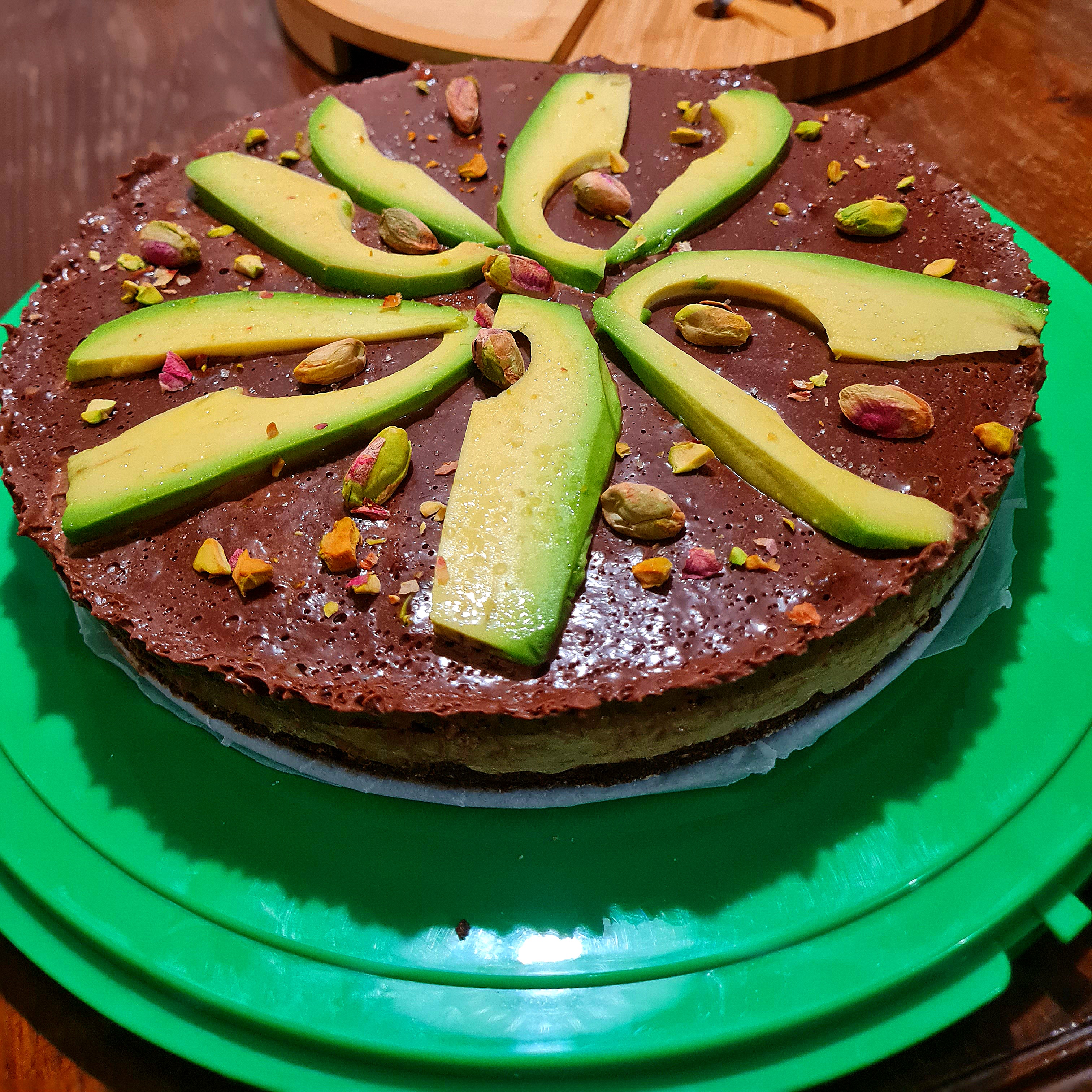 Avocado cheesecake