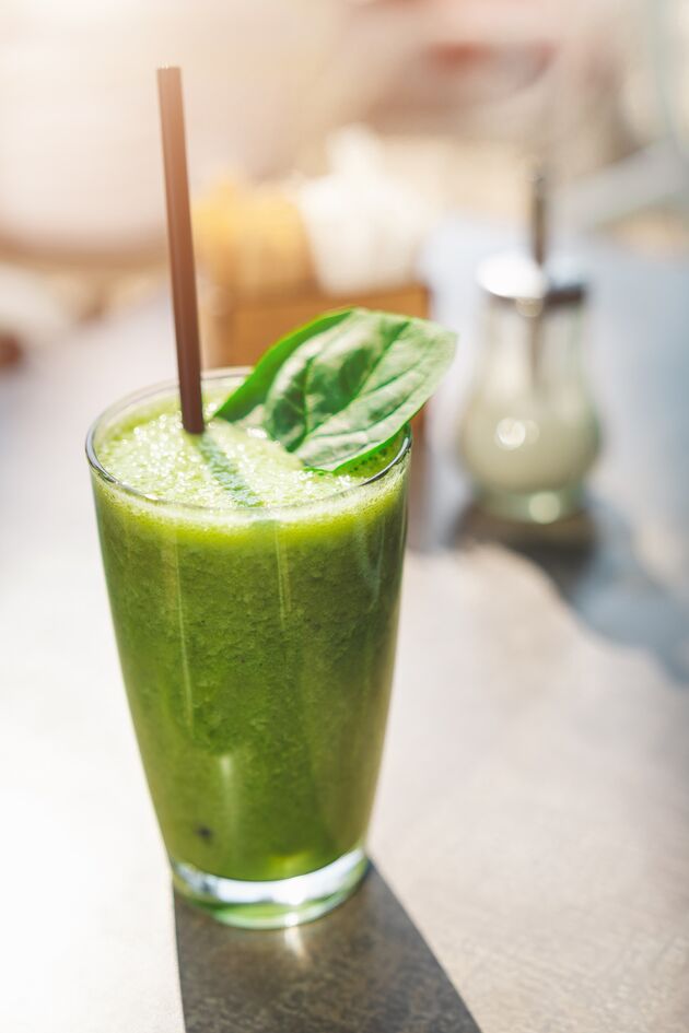 Cremiger Spinat-Smoothie