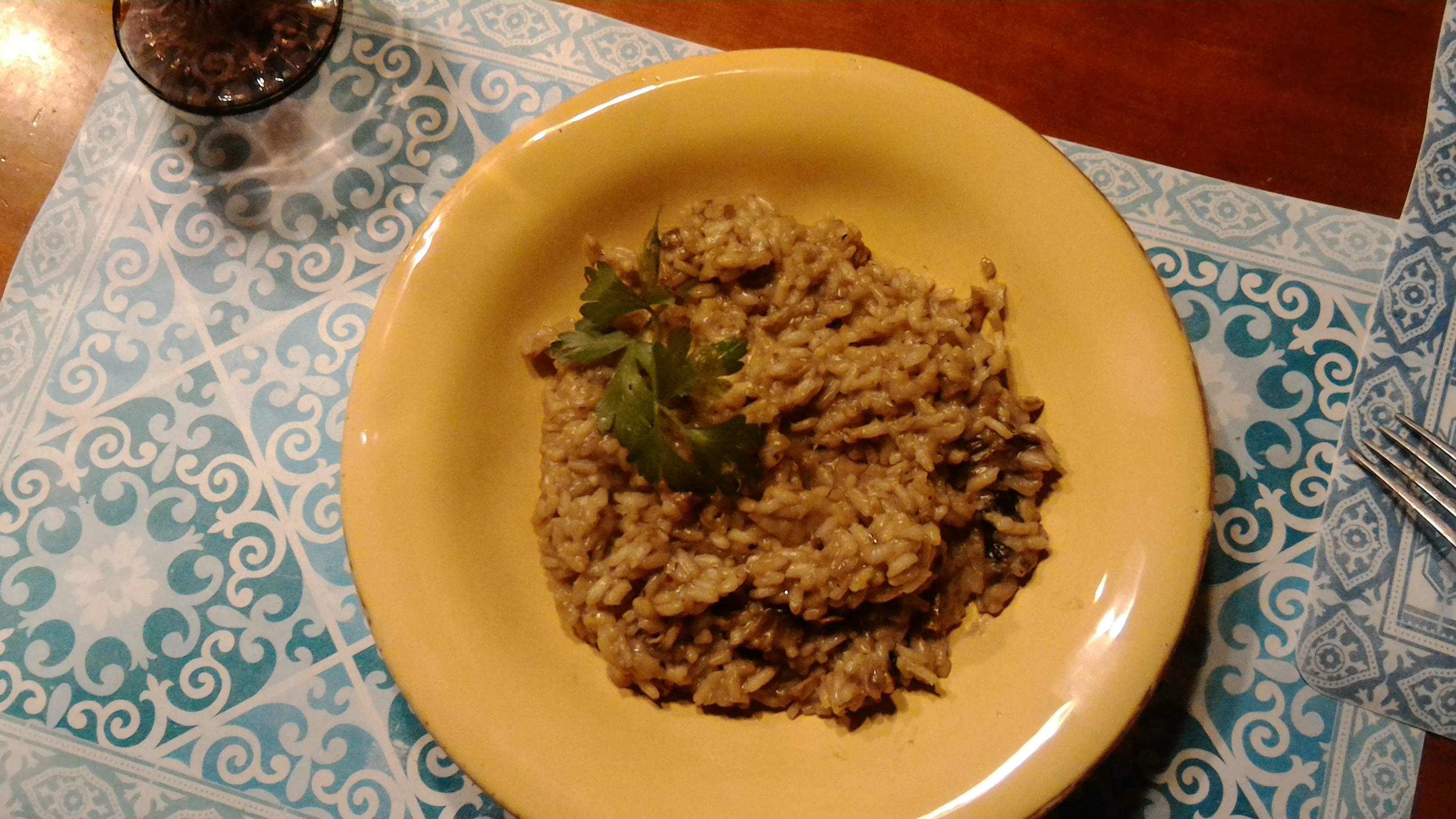 Risotto ai funghi