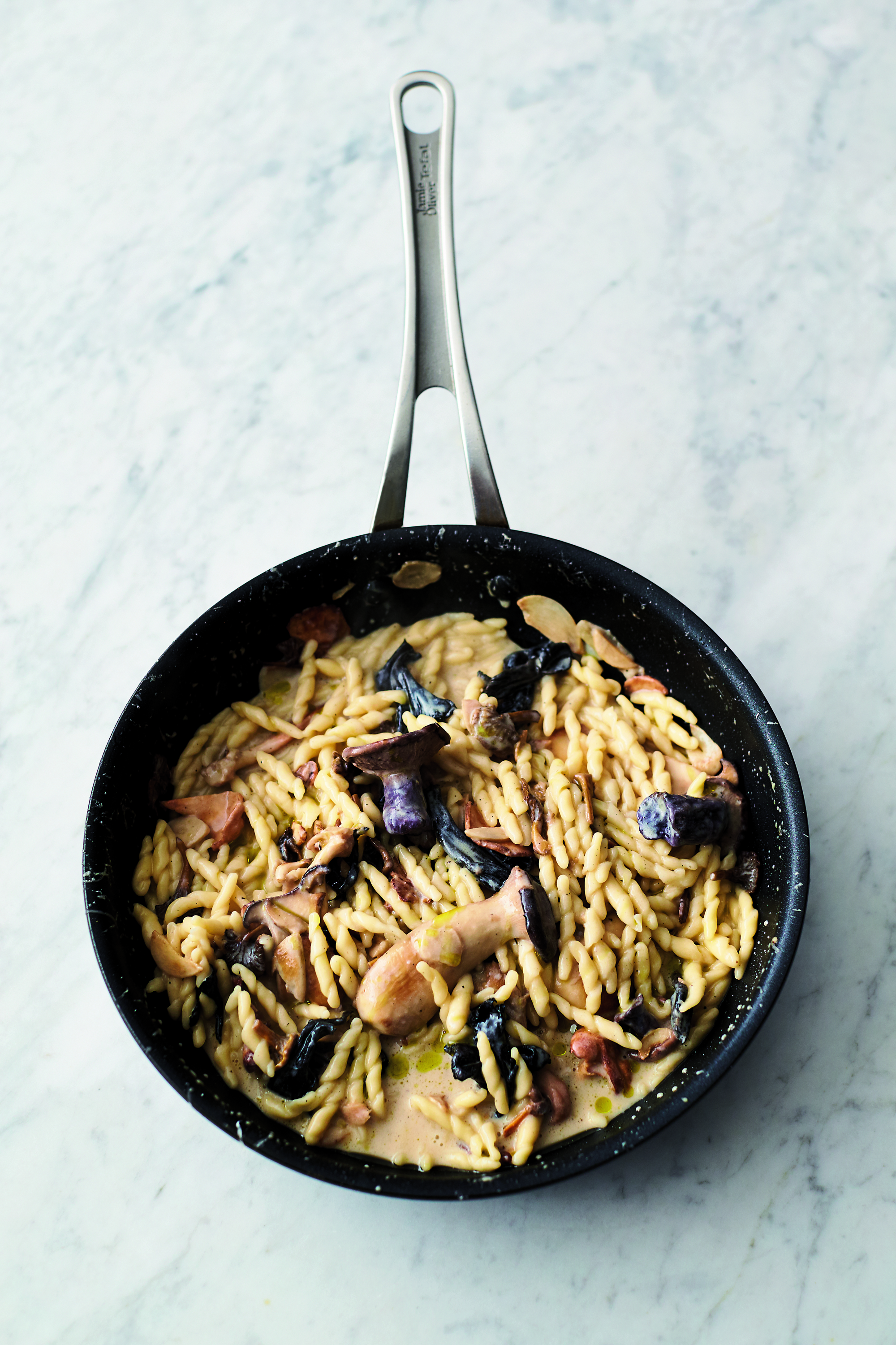 Jamie Oliver´s Pilz-Knoblauch-Pasta