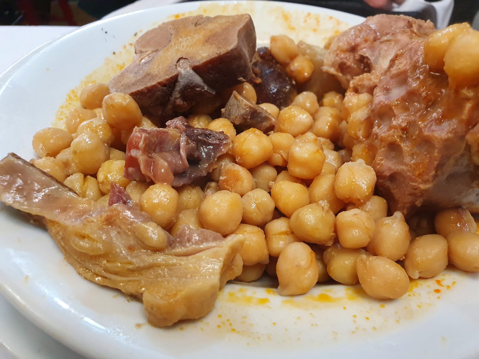 Cocido madrileño completo