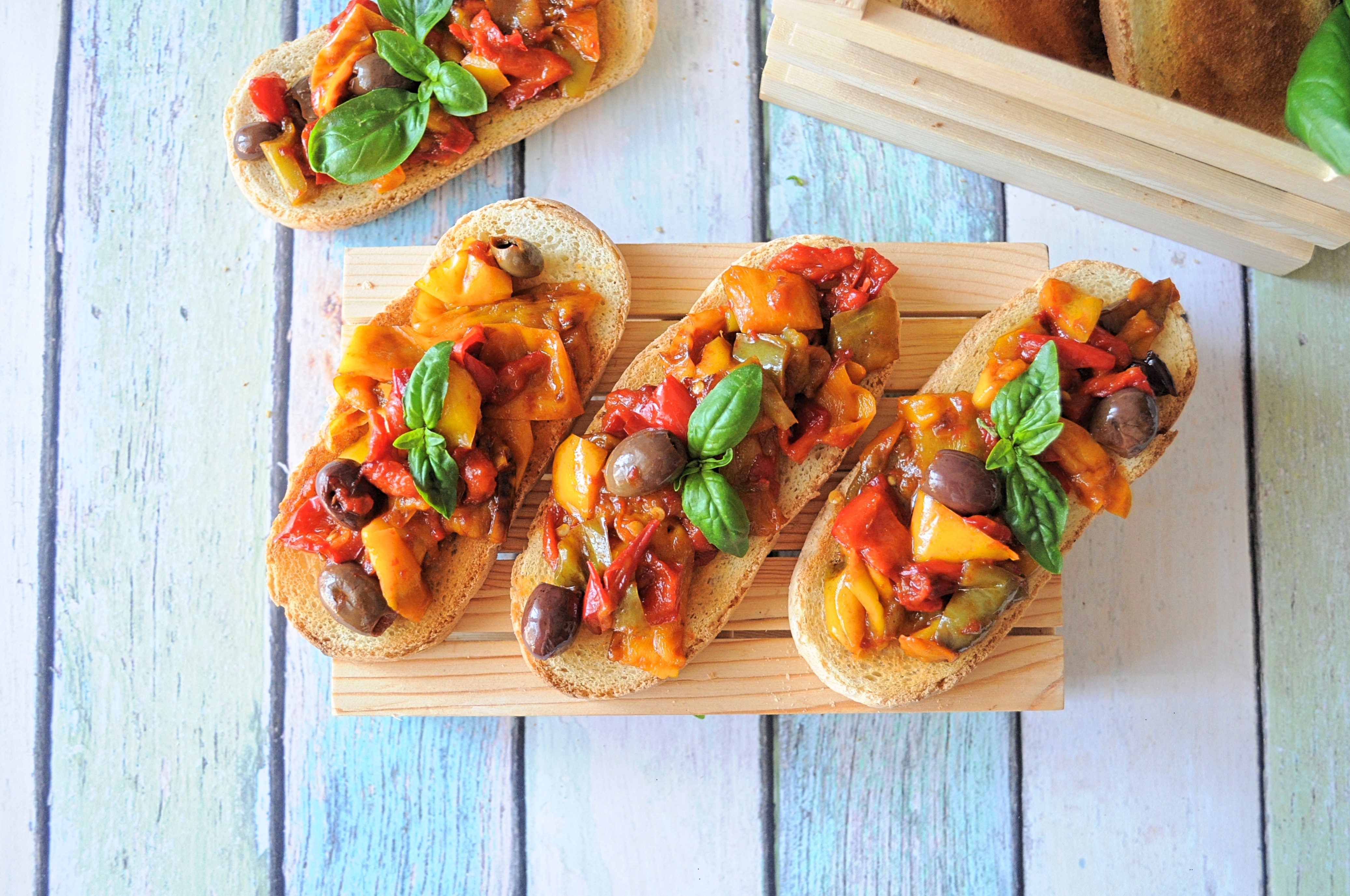 Bruschetta ai peperoni