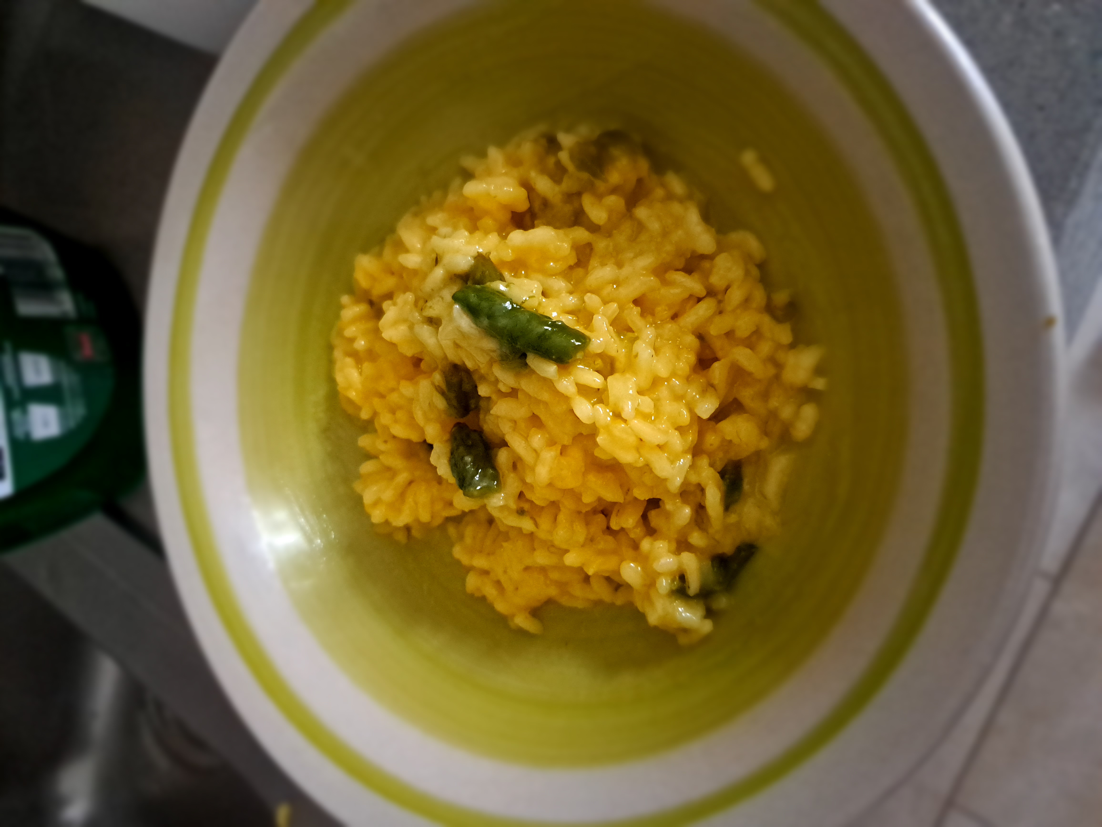 Riso asparagi e zafferano