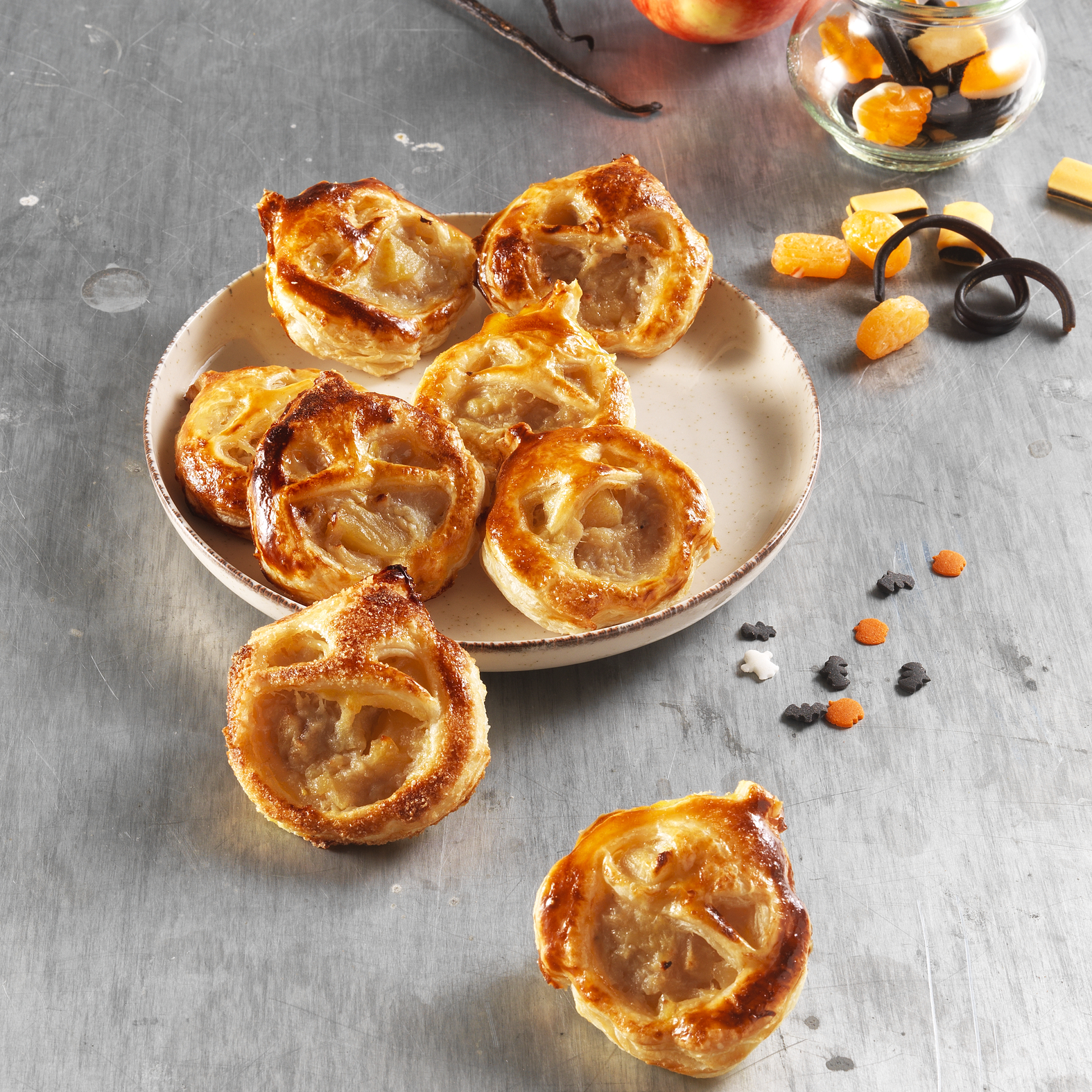 Mini empanadillas de manzana