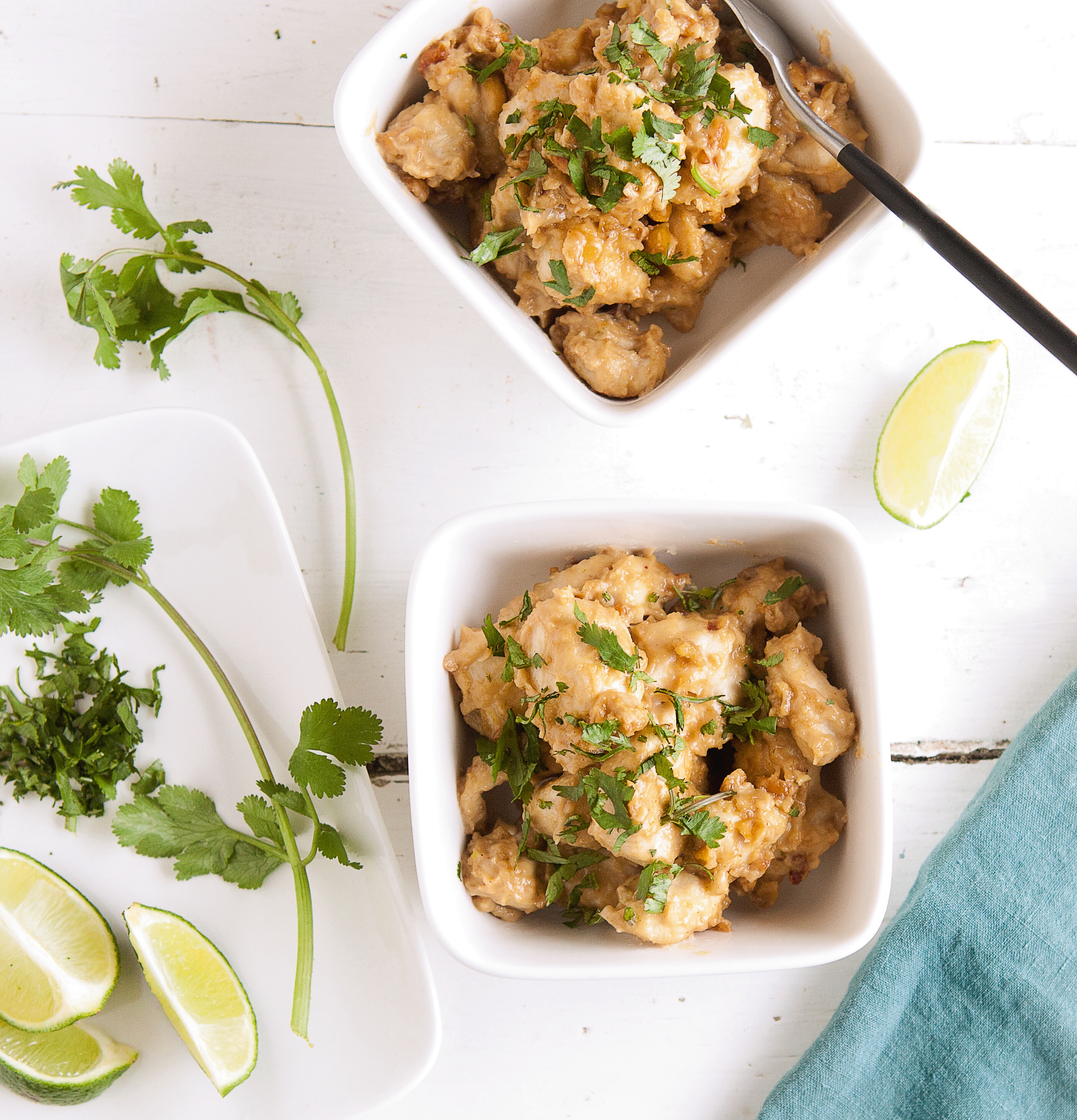 Huhnchen mit Satay Sauce