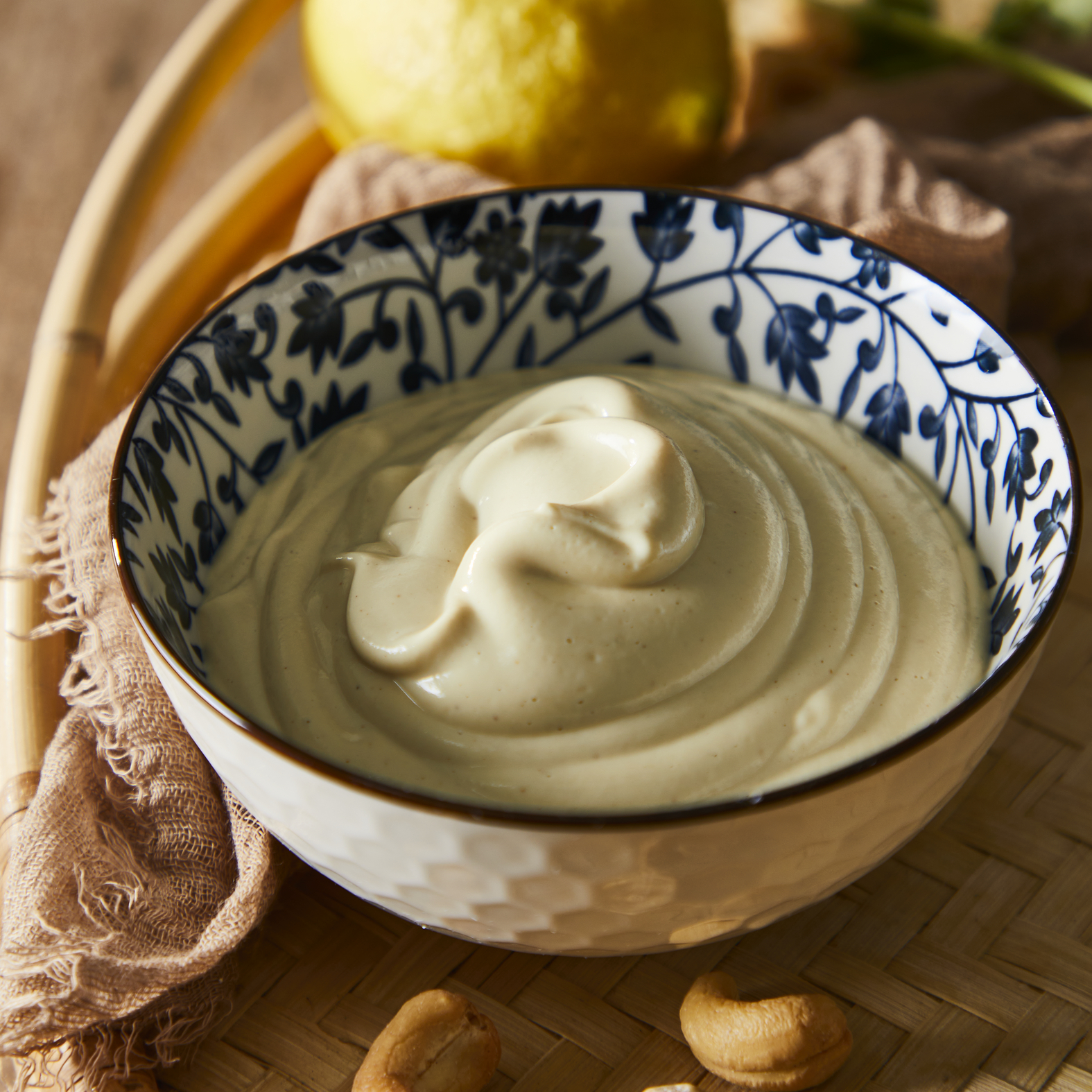 Maionese vegan de caju
