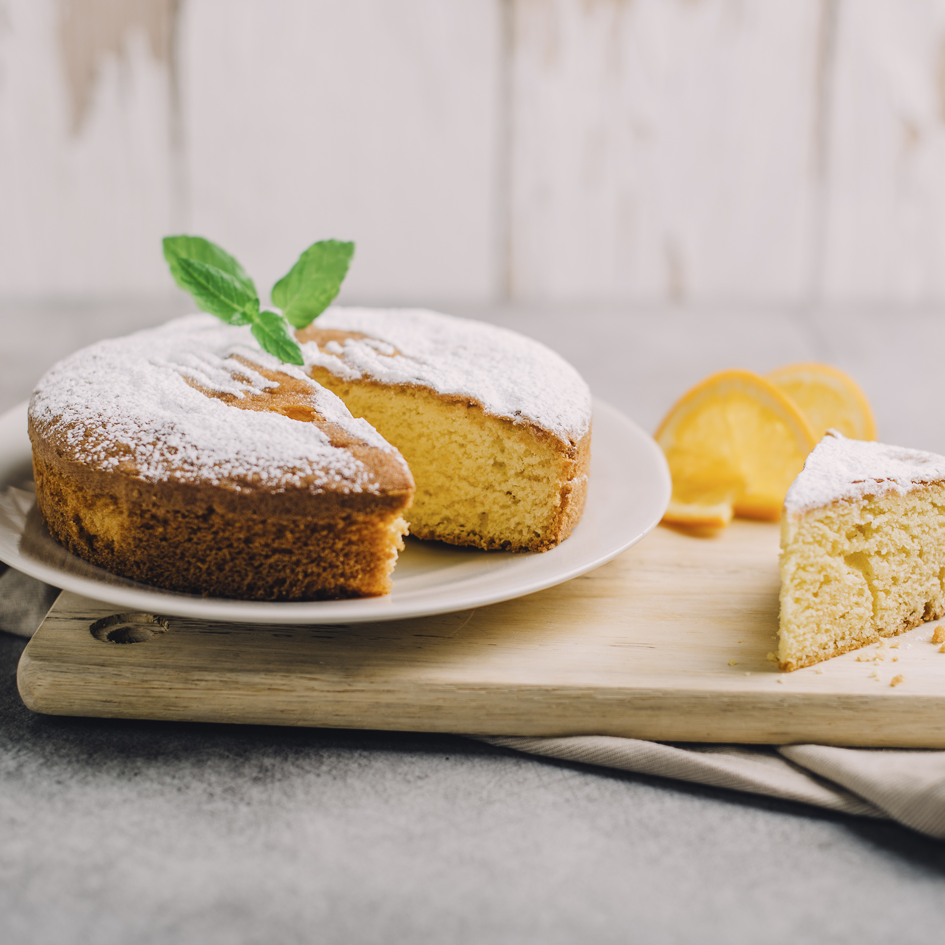 Mimosen-Kuchen