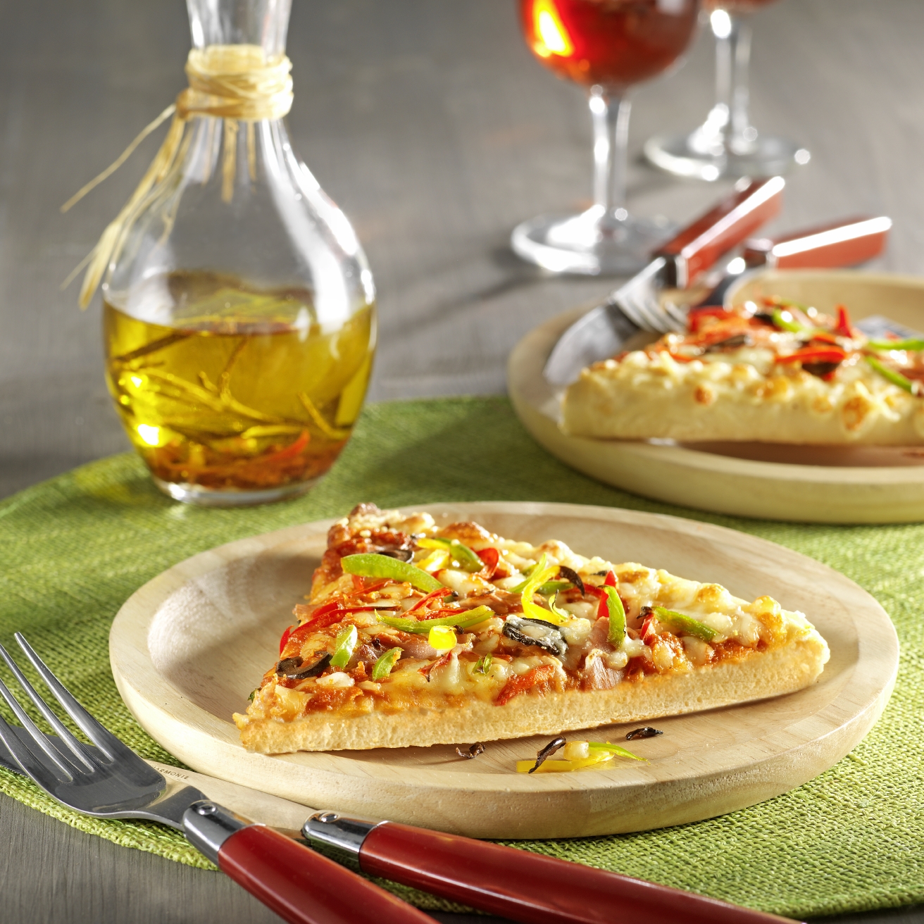 Verse zelfgemaakte pizza