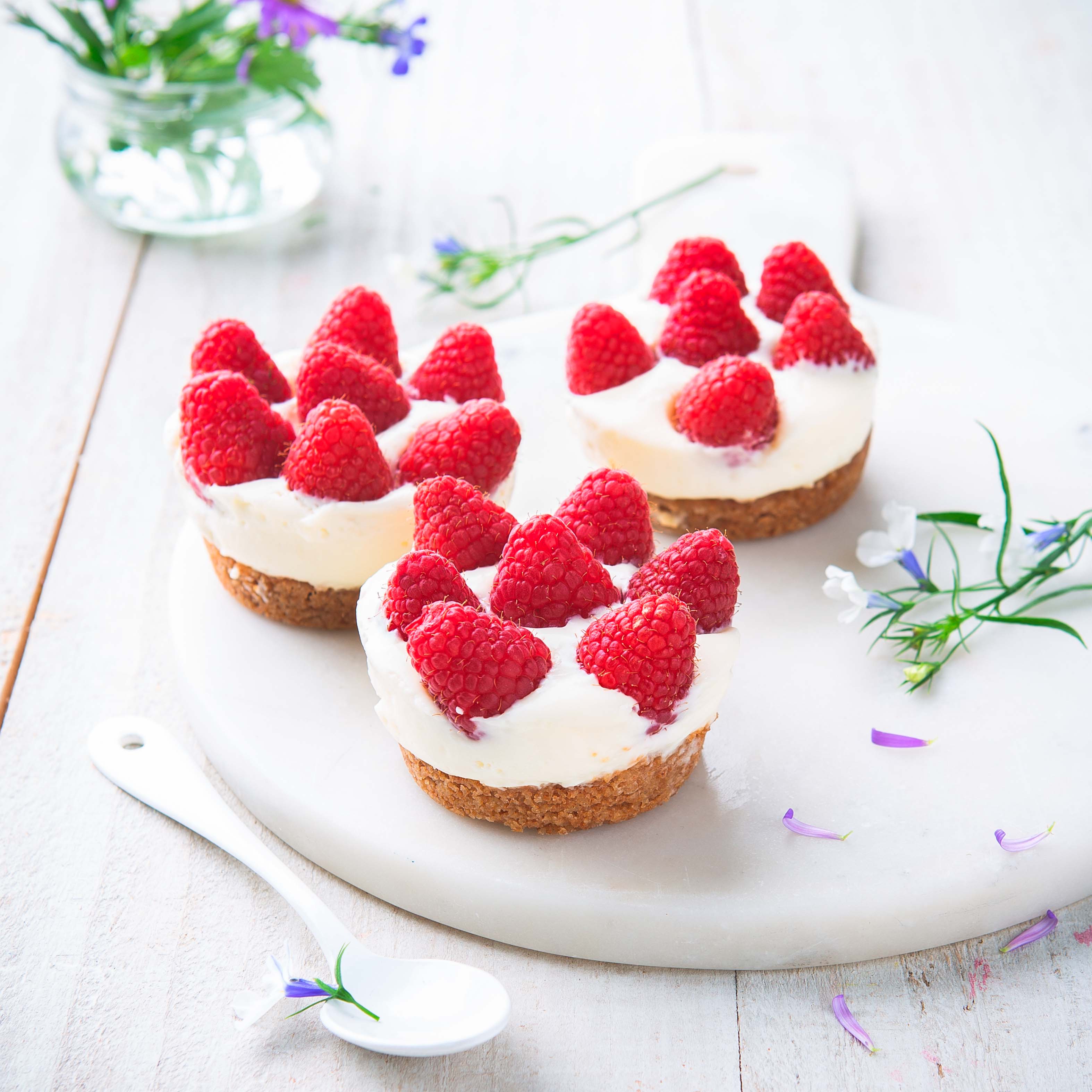 Himbeer-Ingwer-Käsekuchen