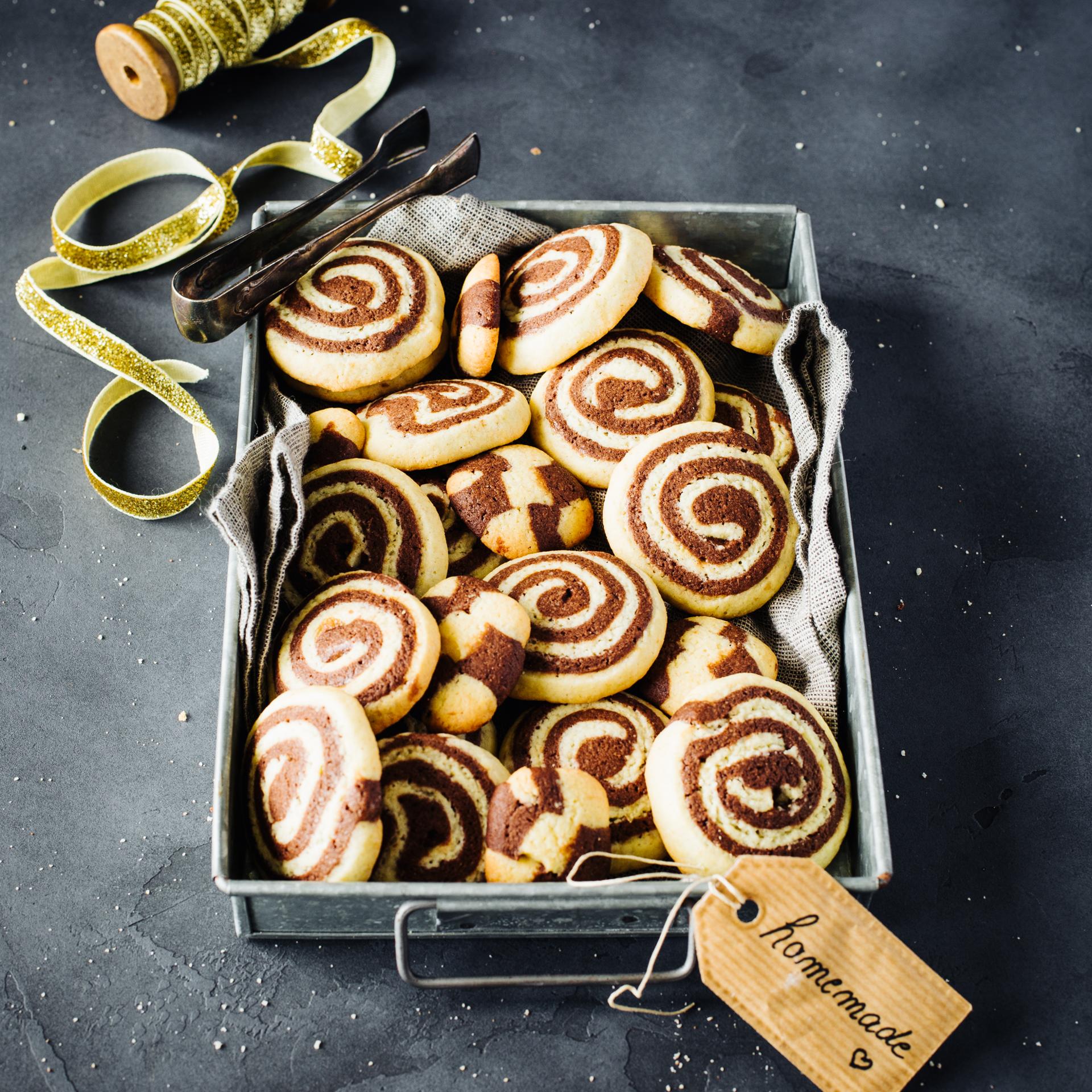 Schwarz-Weiss-Gebäck - Rezepte Prep & Cook | Krups Schwarz-Weiss-Gebäck - Rezepte Prep & Cook | Krups