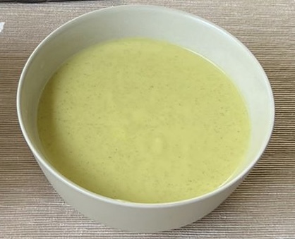 Crema de calabacín