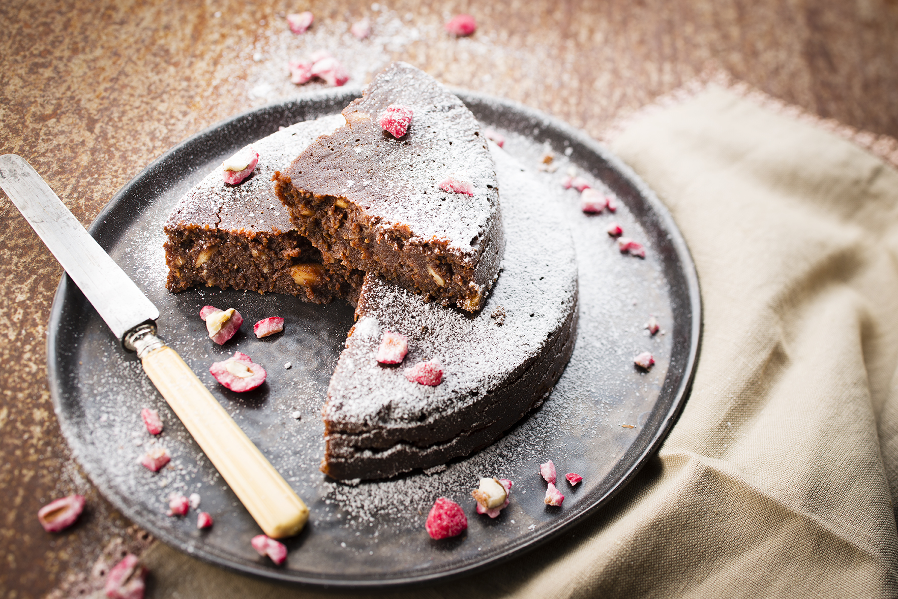 Fondant de chocolate Gianduja