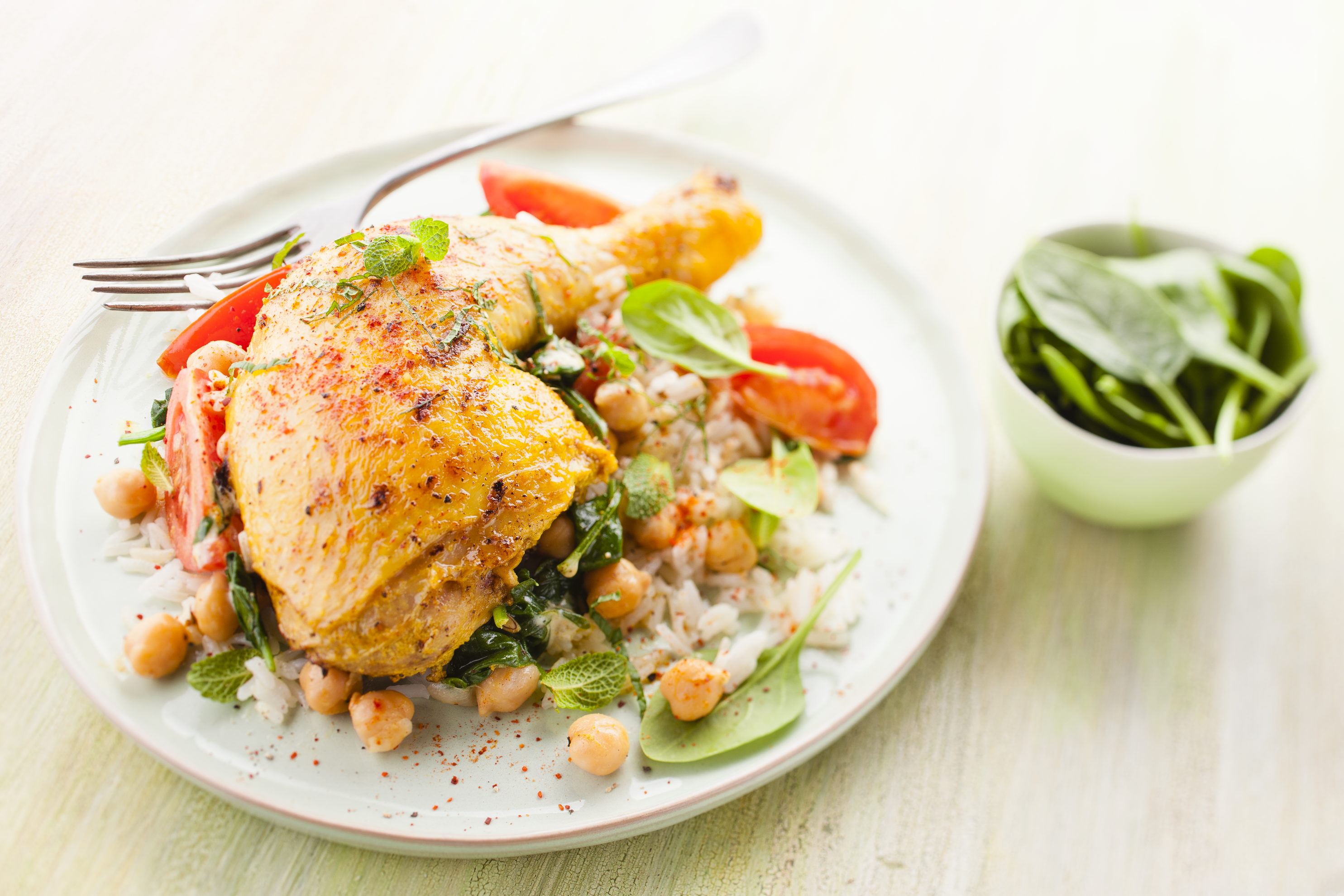 Frango com especiarias tandoori