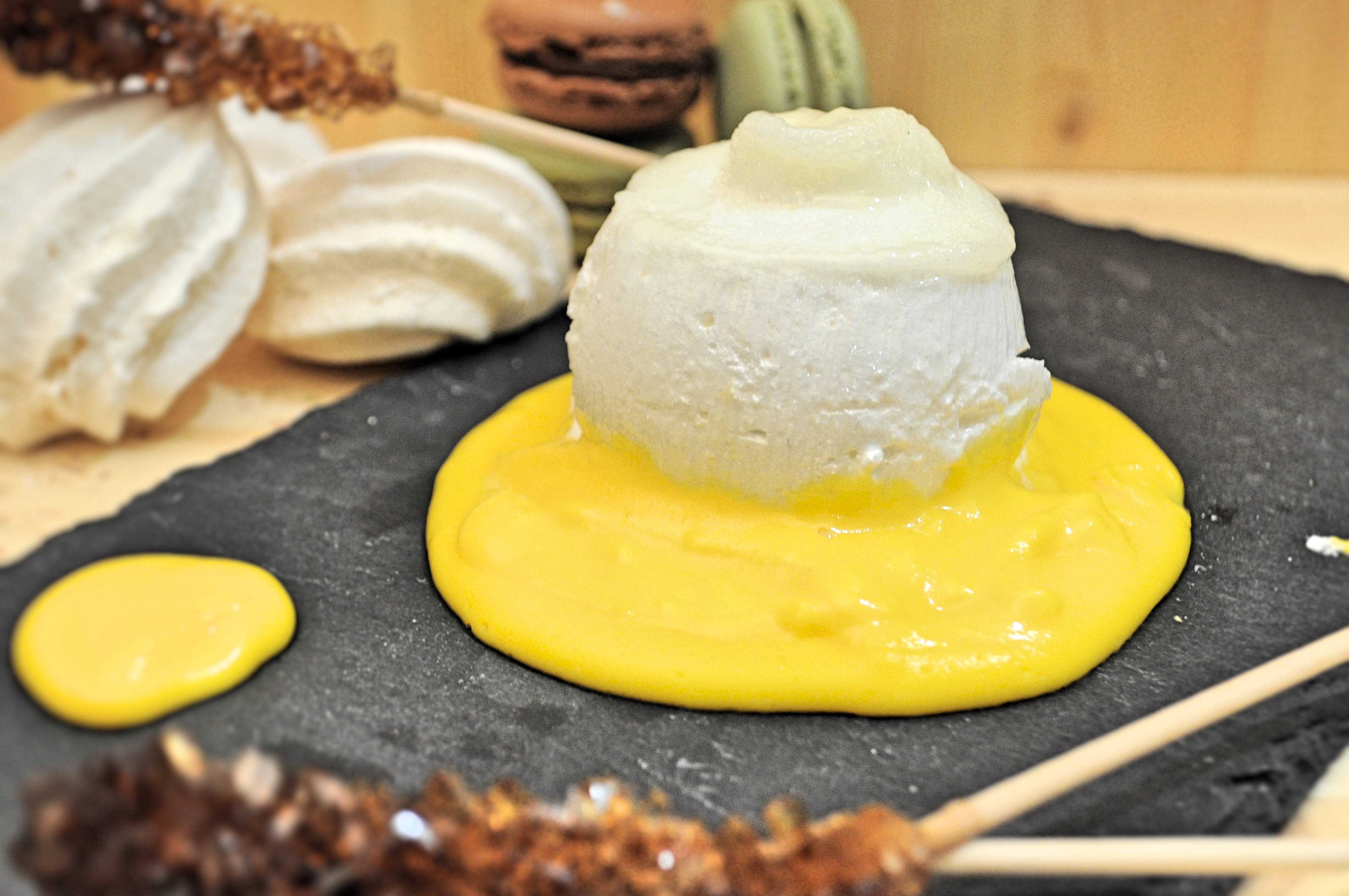 Meringa e crema