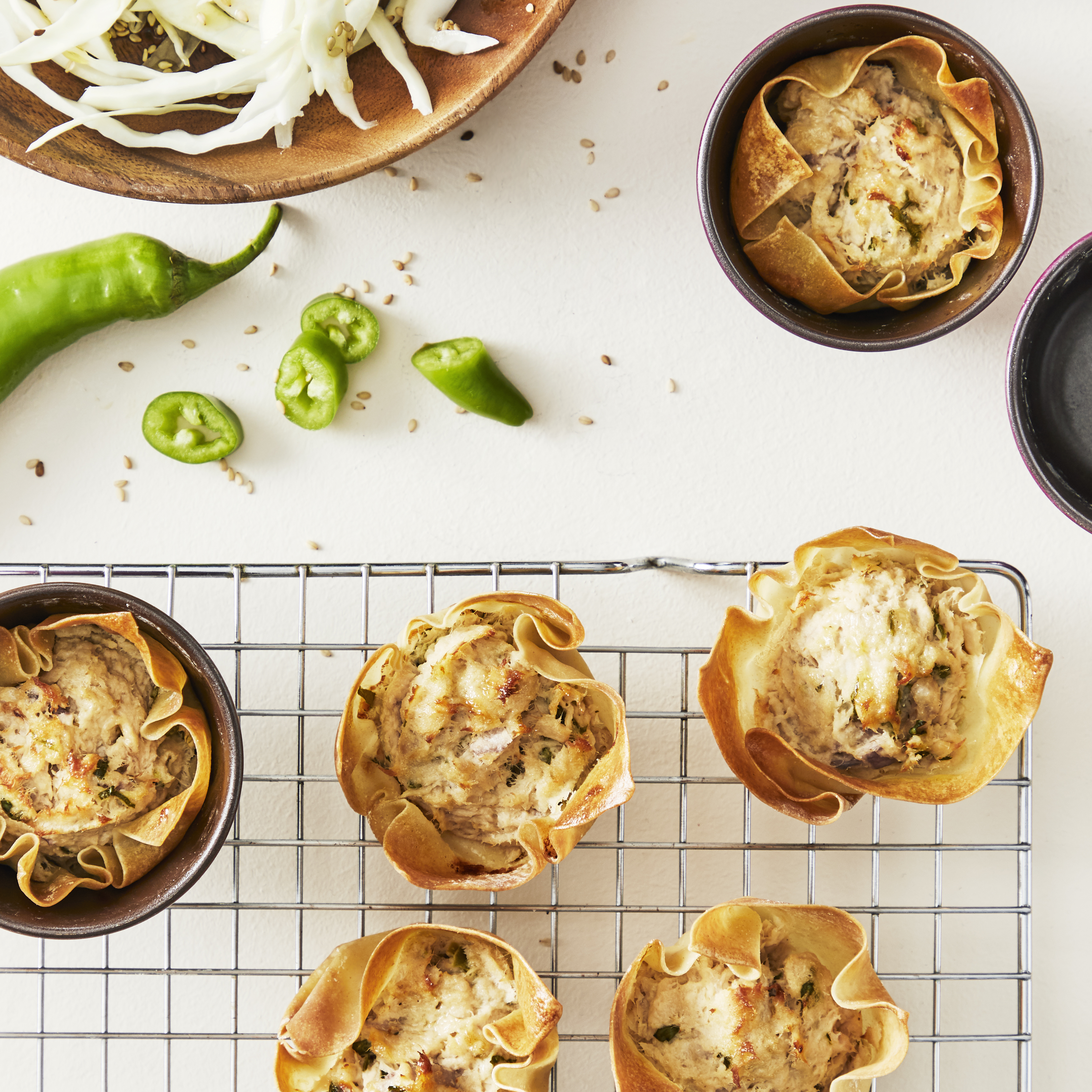 Tuna Wonton
