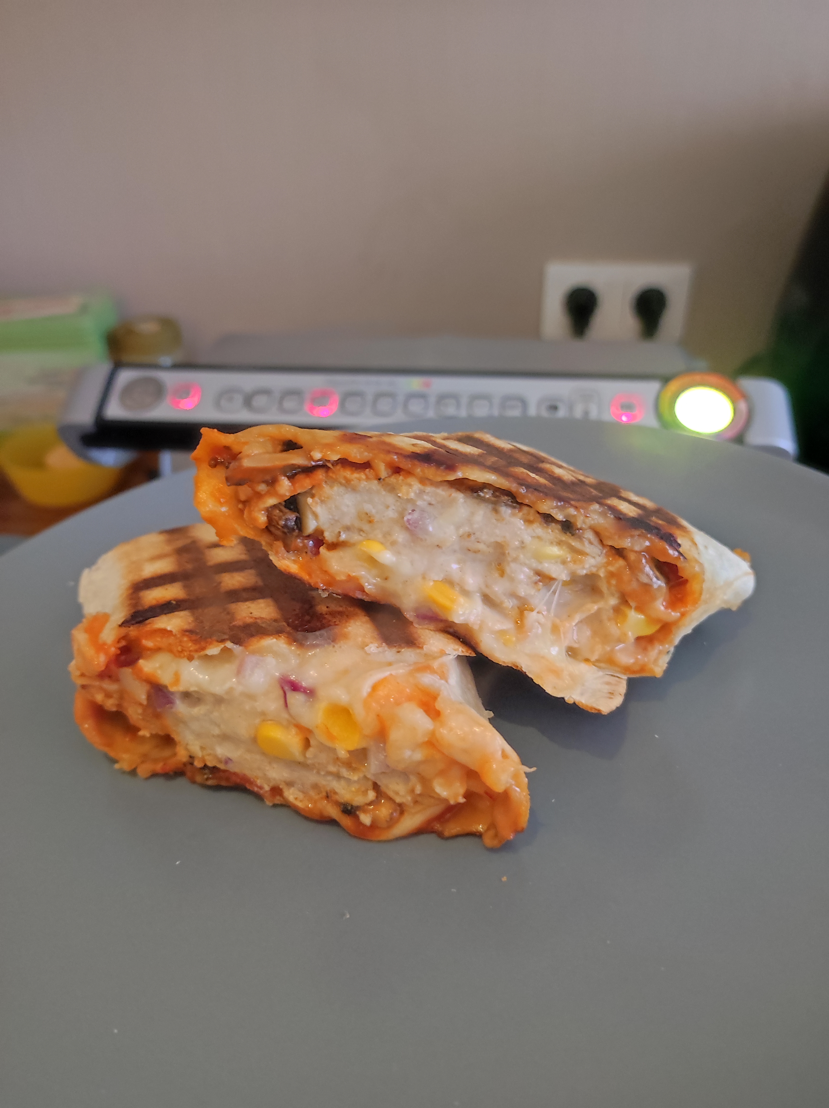 Wraps mit Putenhackfleisch