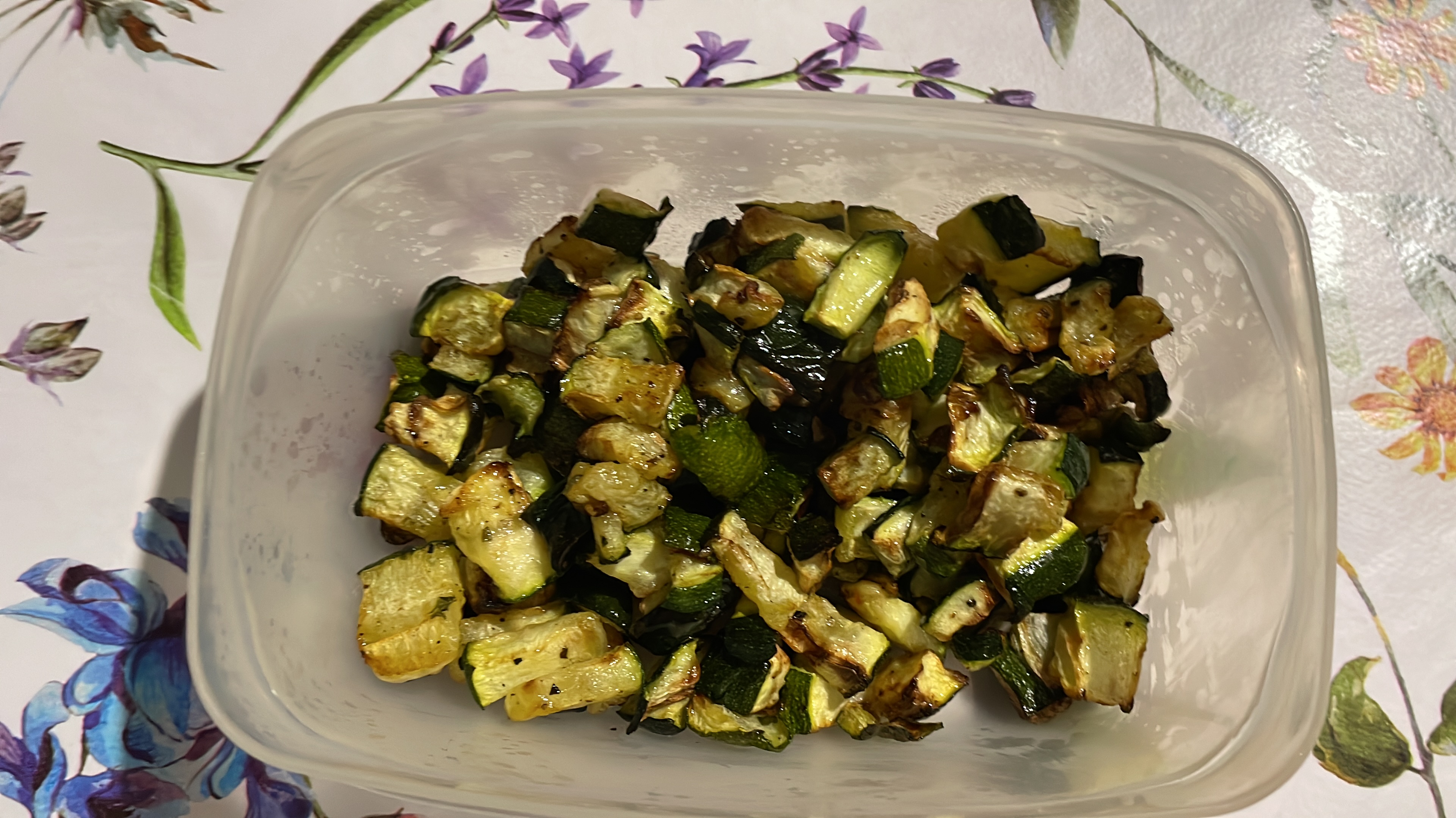 Zucchine a cubetti