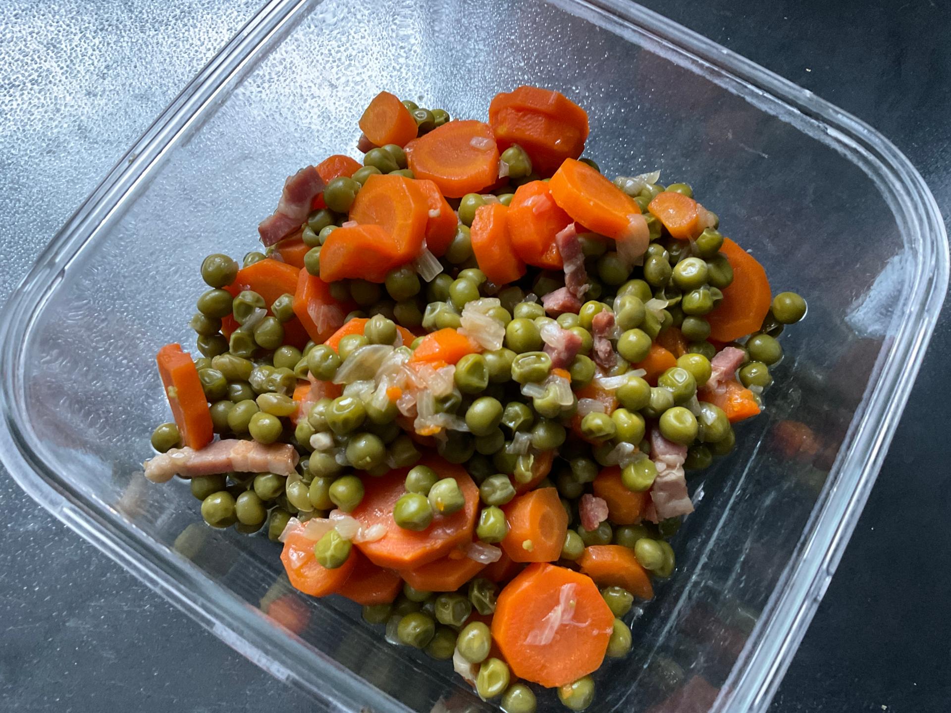 Duo petits pois surgelés carottes - Recette Cookeo V3 | Moulinex