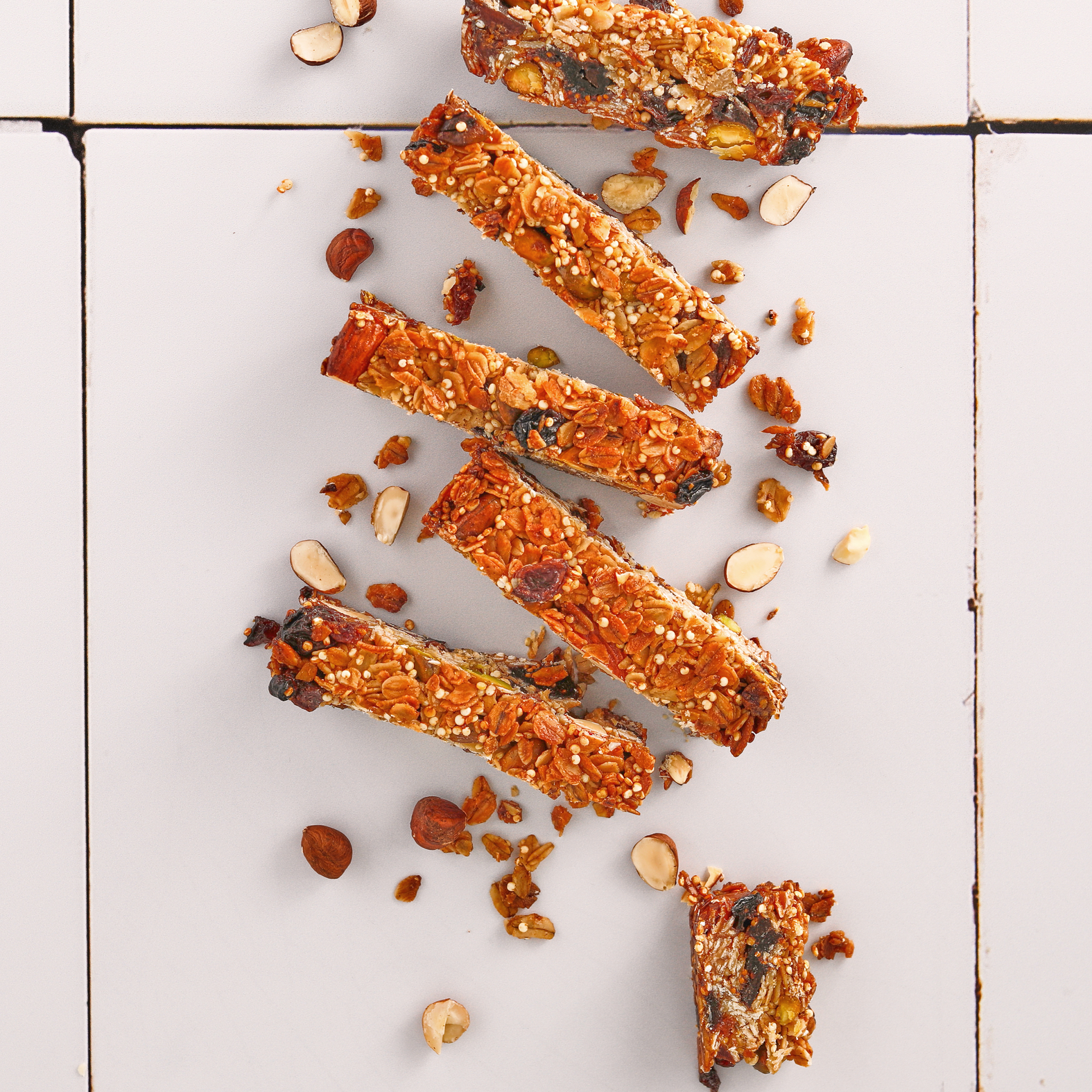 Barritas de granola caseras