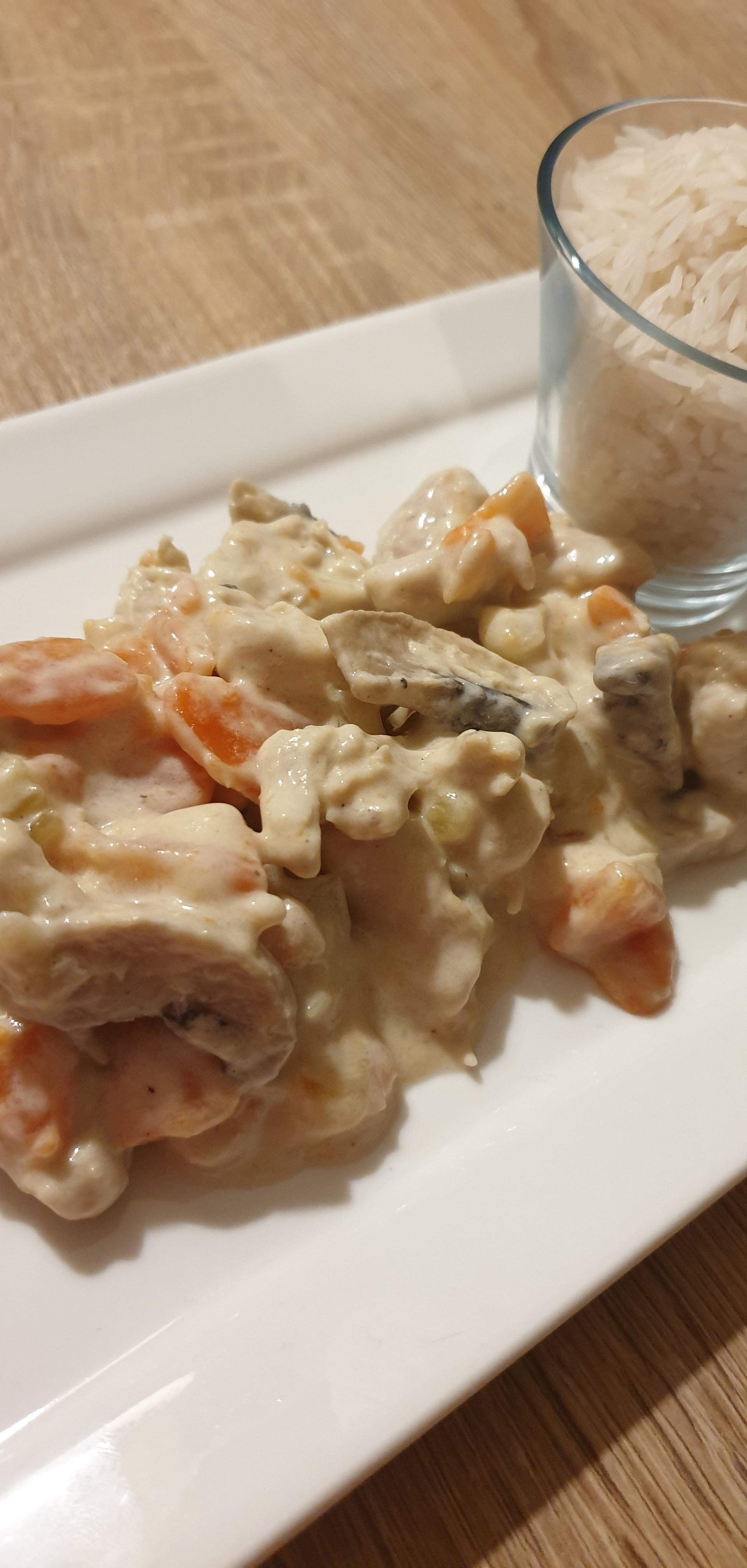 Recette Blanquette De Dinde à L'ancienne Cookeo Blanquette de Dinde - Recette Cookeo | Moulinex