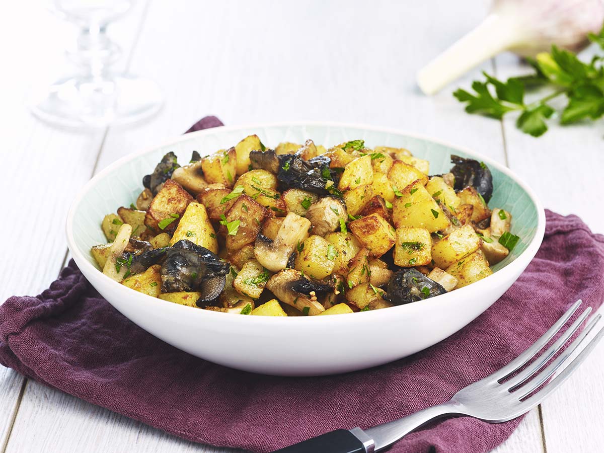 Kartoffel-Schnecken-Pfanne