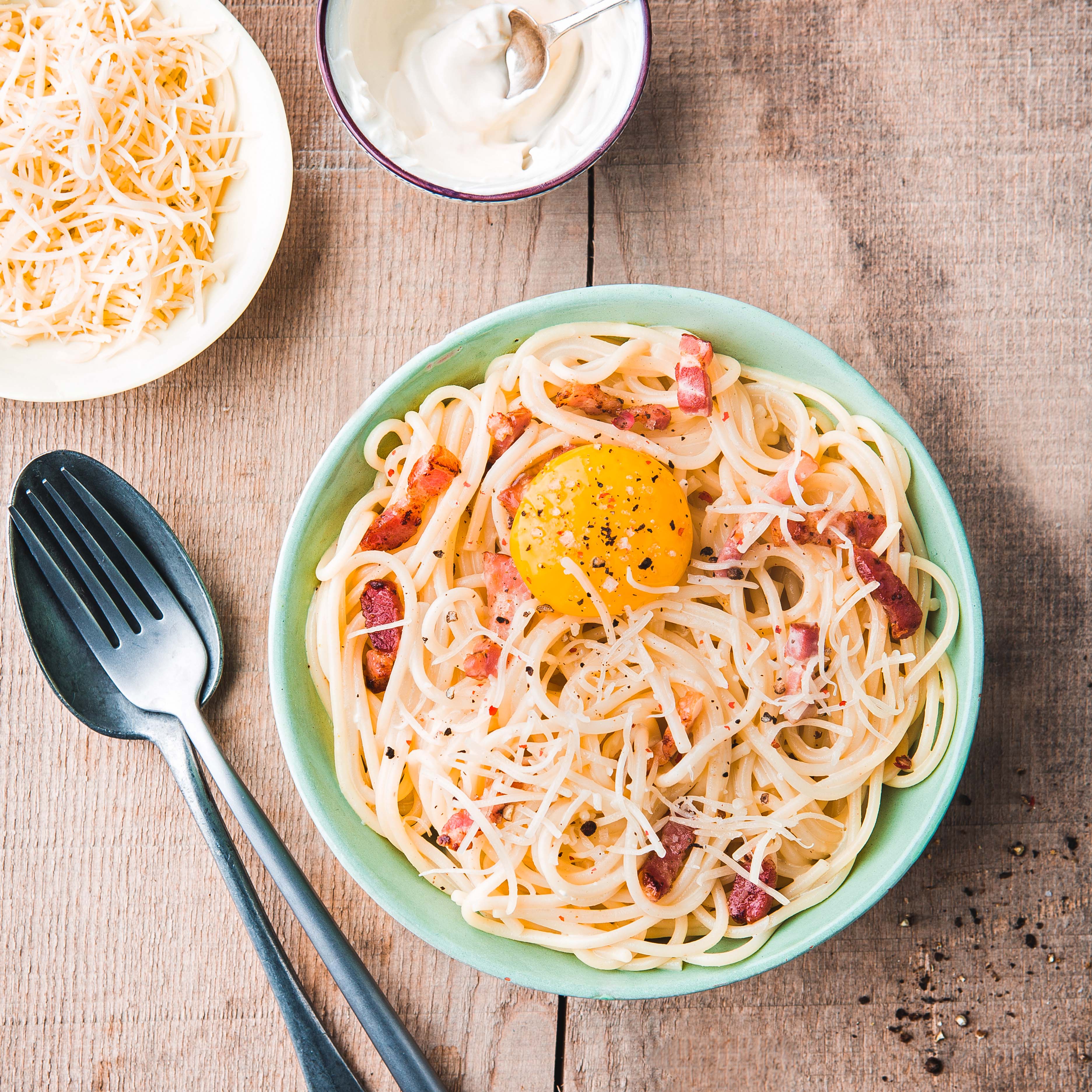 Pasta carbonara