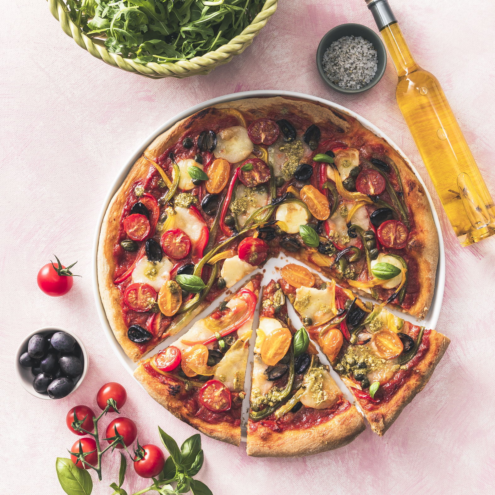 Pizza vegetariana