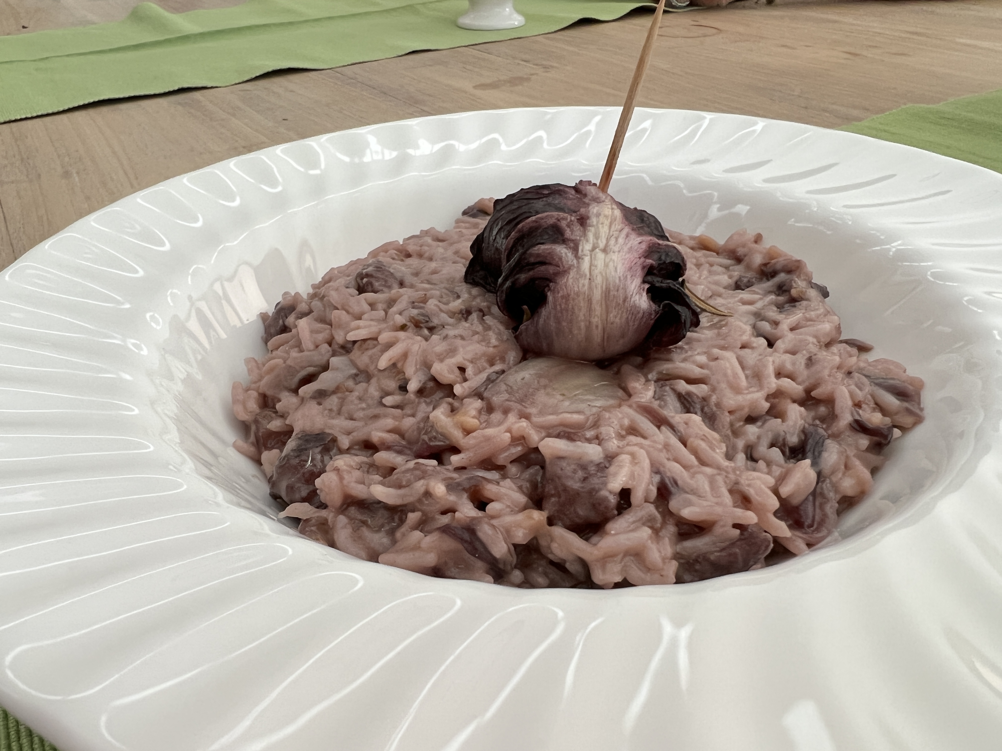 Risotto Radicchio e Salsiccia