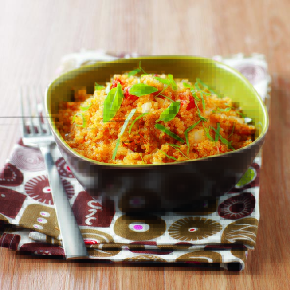 Quinoa con tomates