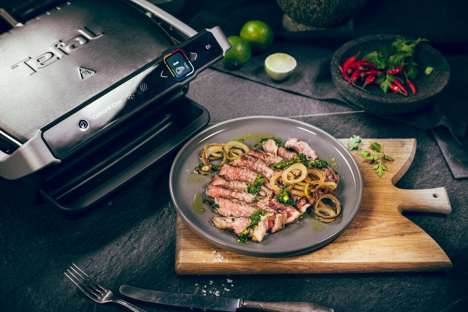 Rib-Eye-Steak mit Chimichurri