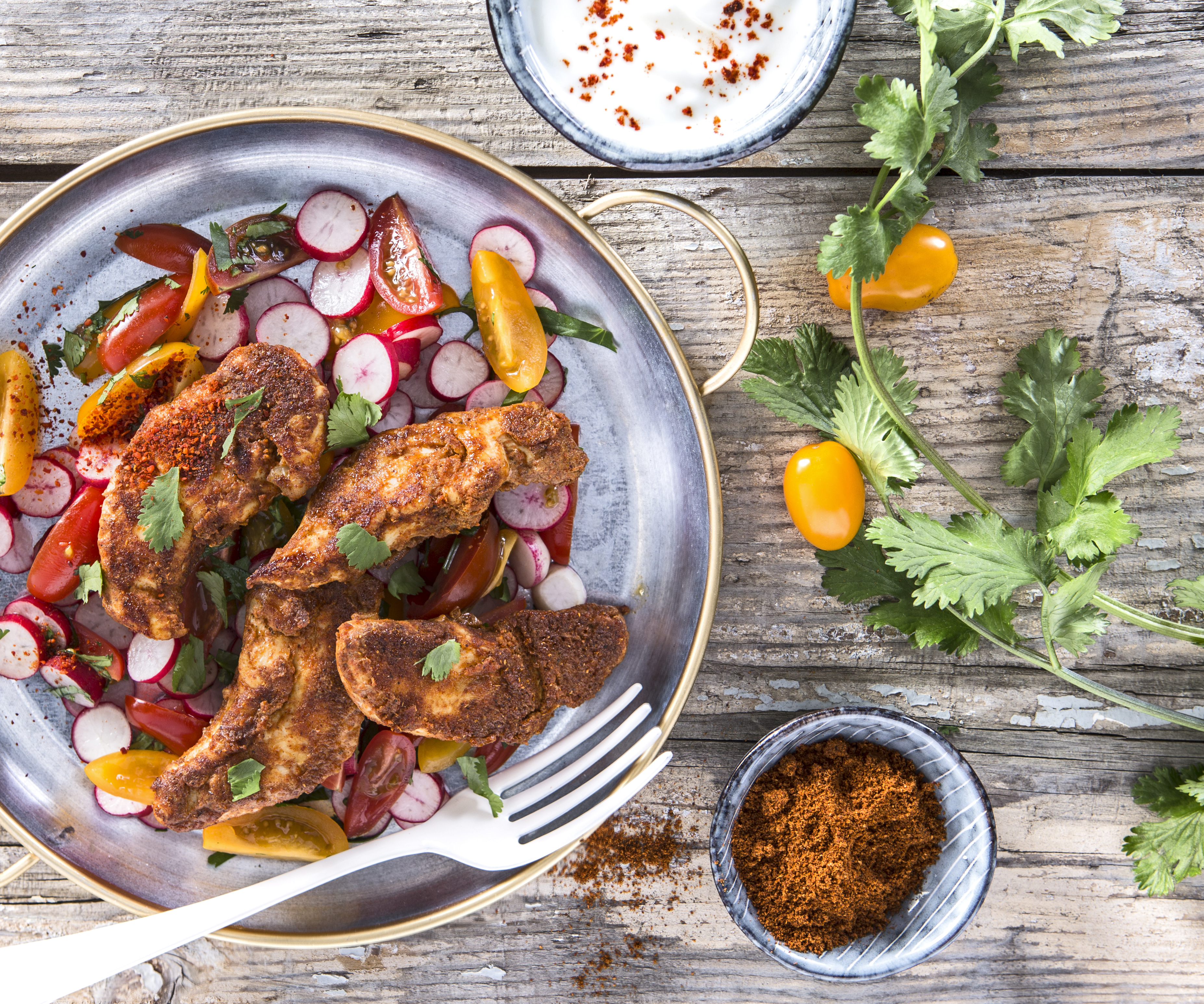Indischer Salat